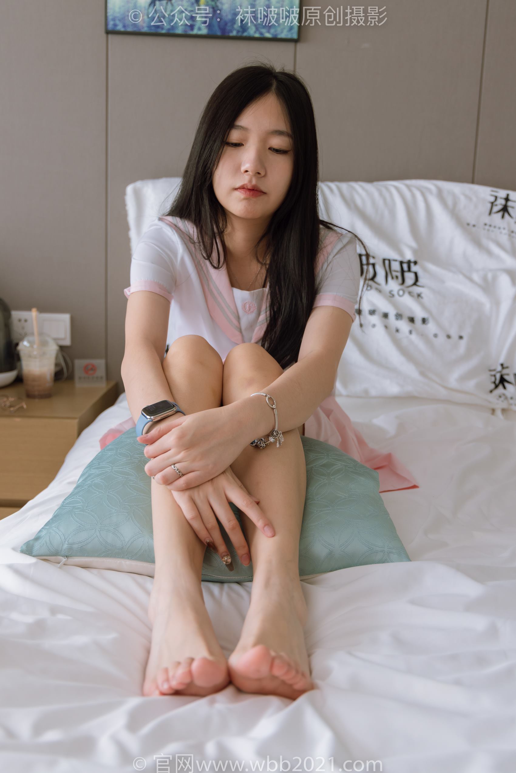 图片[82]-[BoBoSocks袜啵啵]NO.348 小甜豆-两双高跟鞋、厚白丝大腿袜、裸足[170P] – 速更版-美库