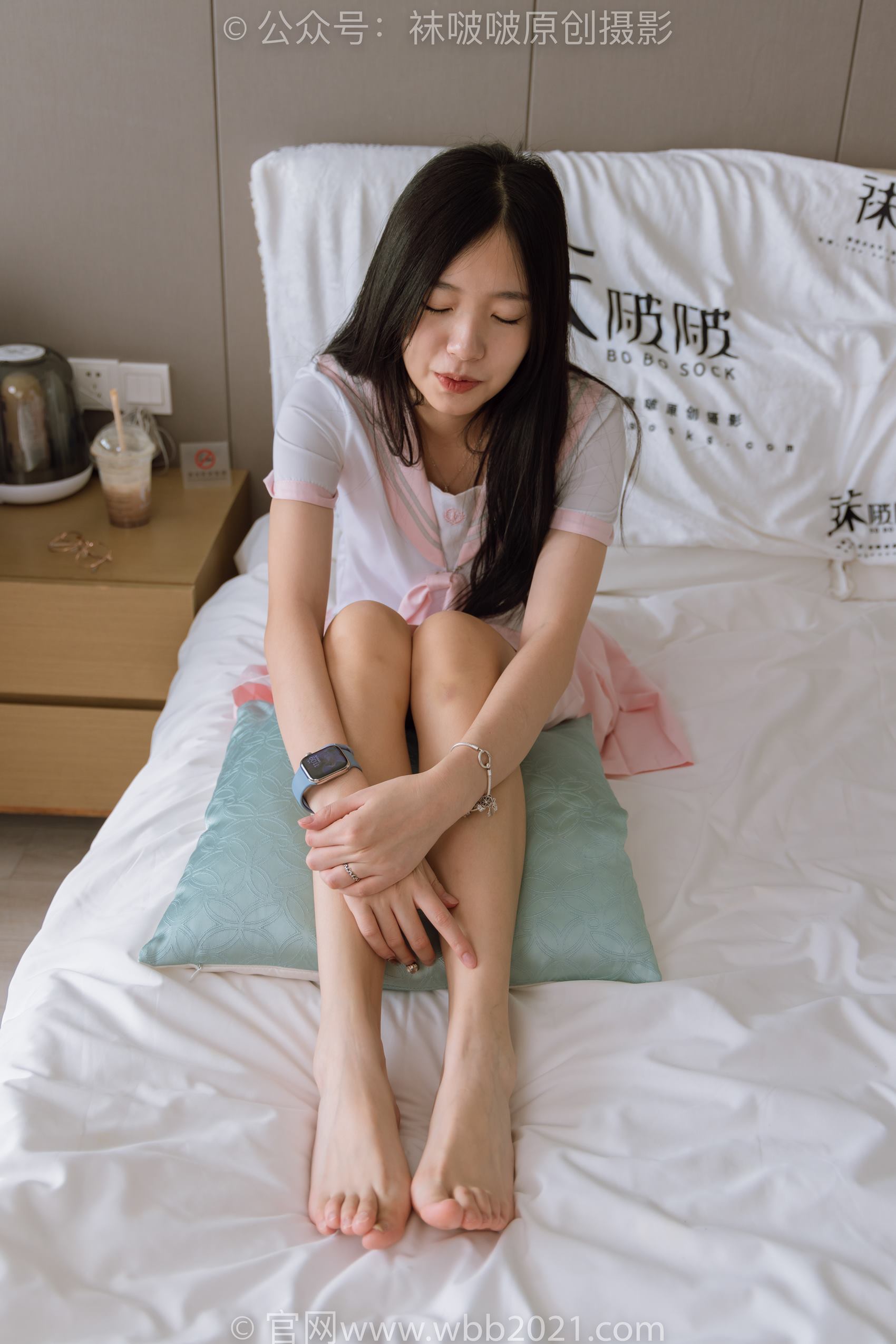 图片[83]-[BoBoSocks袜啵啵]NO.348 小甜豆-两双高跟鞋、厚白丝大腿袜、裸足[170P] – 速更版-美库