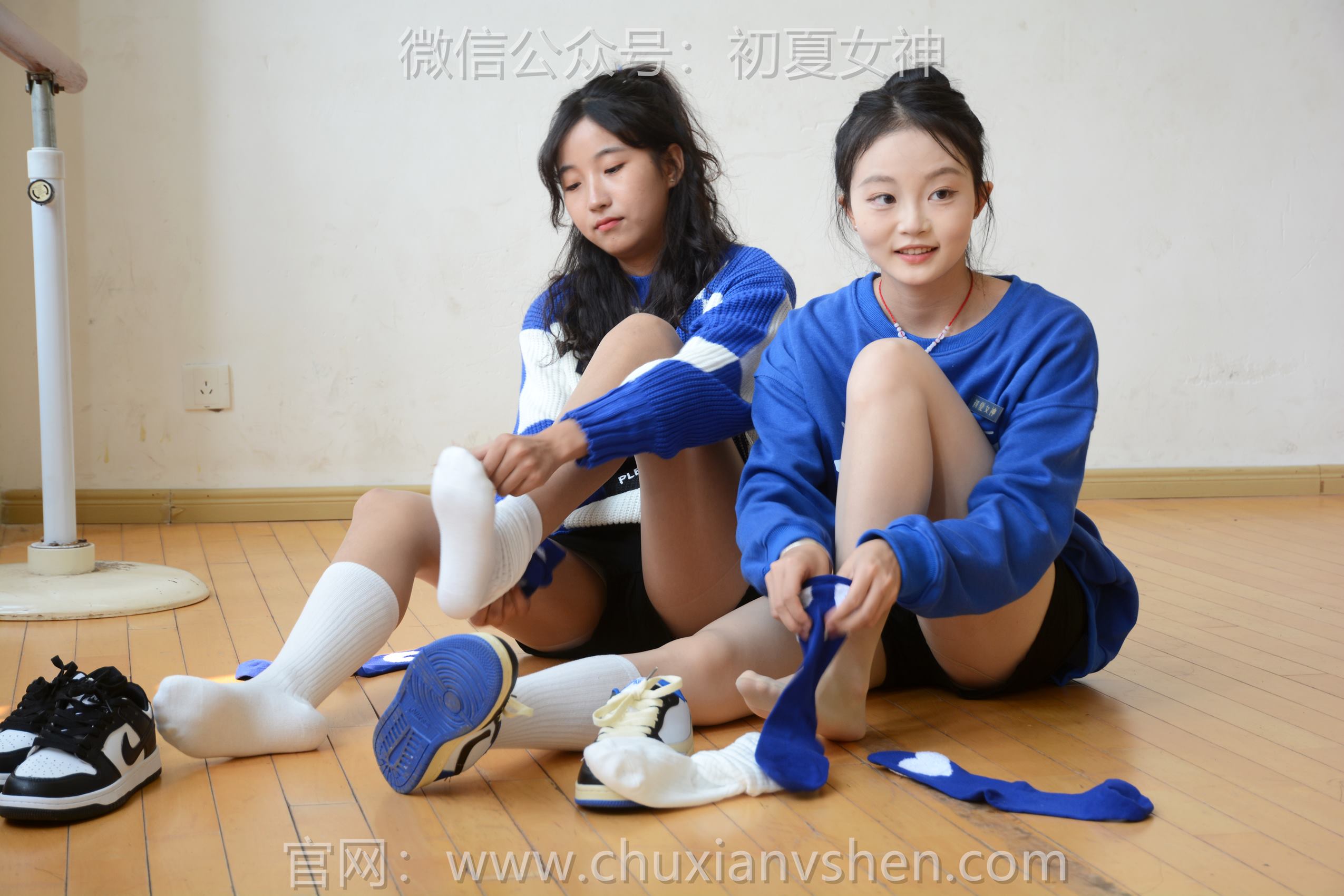 图片[42]-初夏女神 NO.105点点、双双 蓝色多巴胺[151P] – 速更版-美库