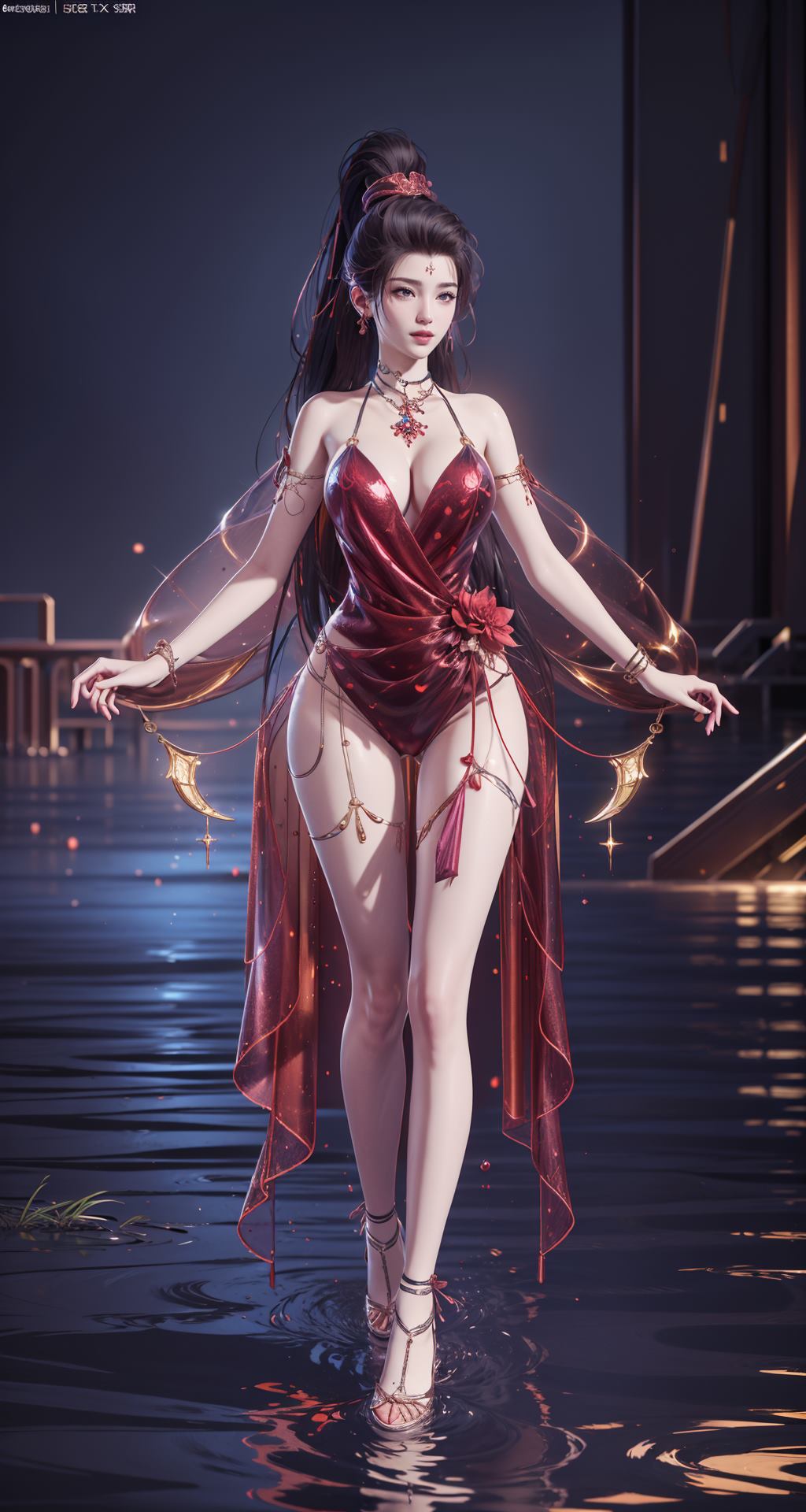 图片[10]-AI绘画 196 永劫无间-宁红夜[26P] – 速更版-美库