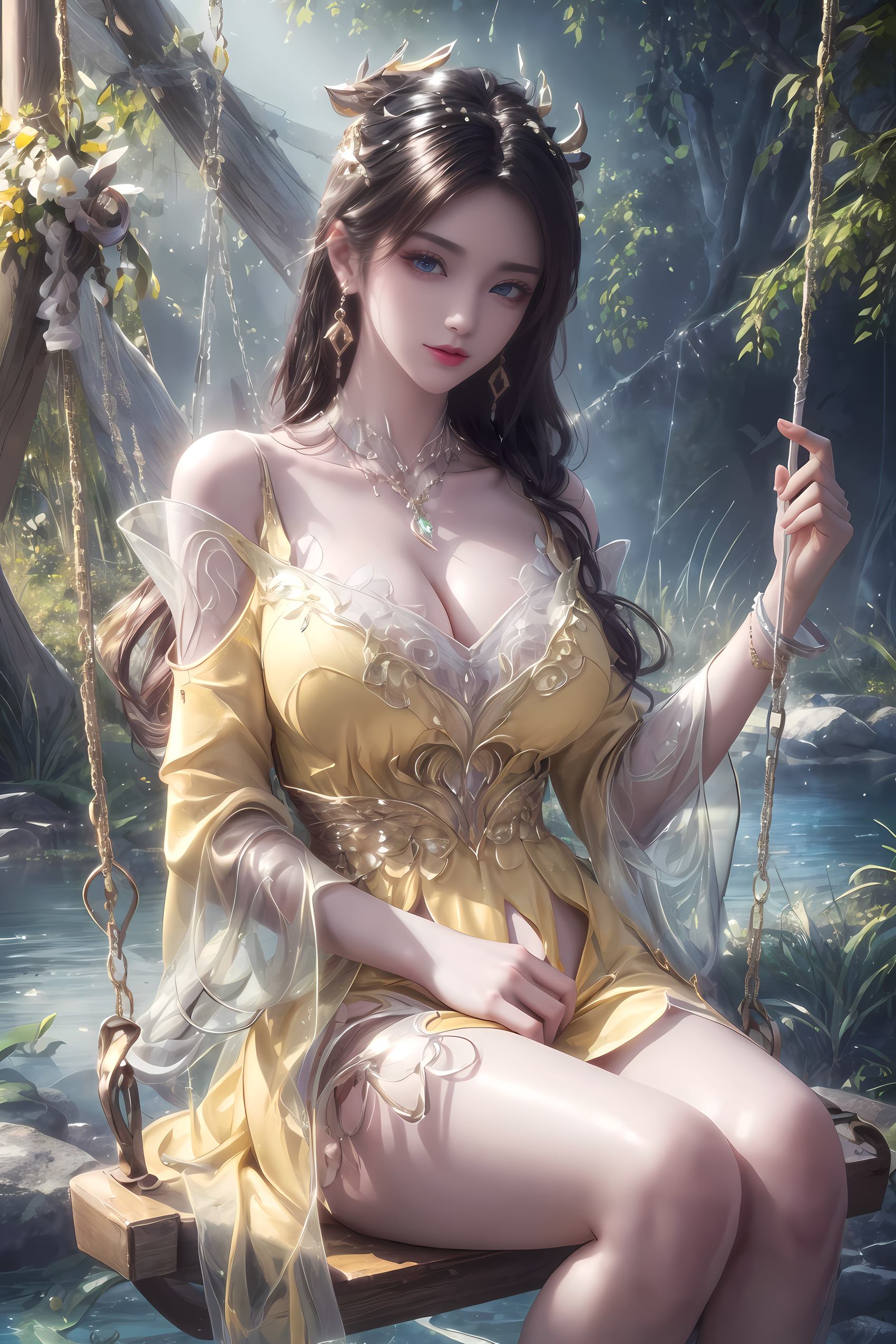 图片[19]-AI绘画 198 诛仙-金瓶儿[19P] – 速更版-美库