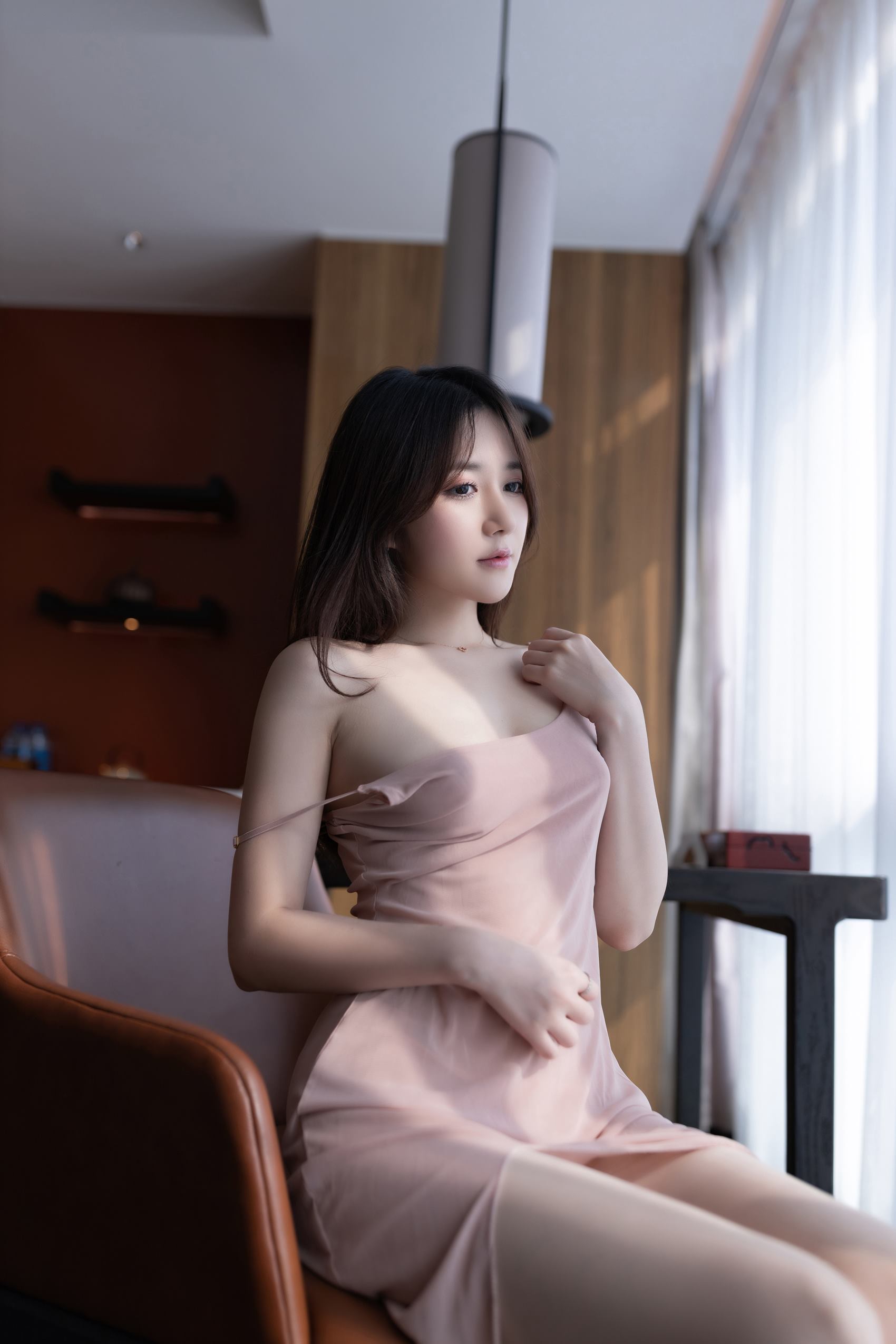 图片[43]-秀人内购@鱼子酱Fish – 内购私拍《桃粉》写真 [51P] – 速更版-美库