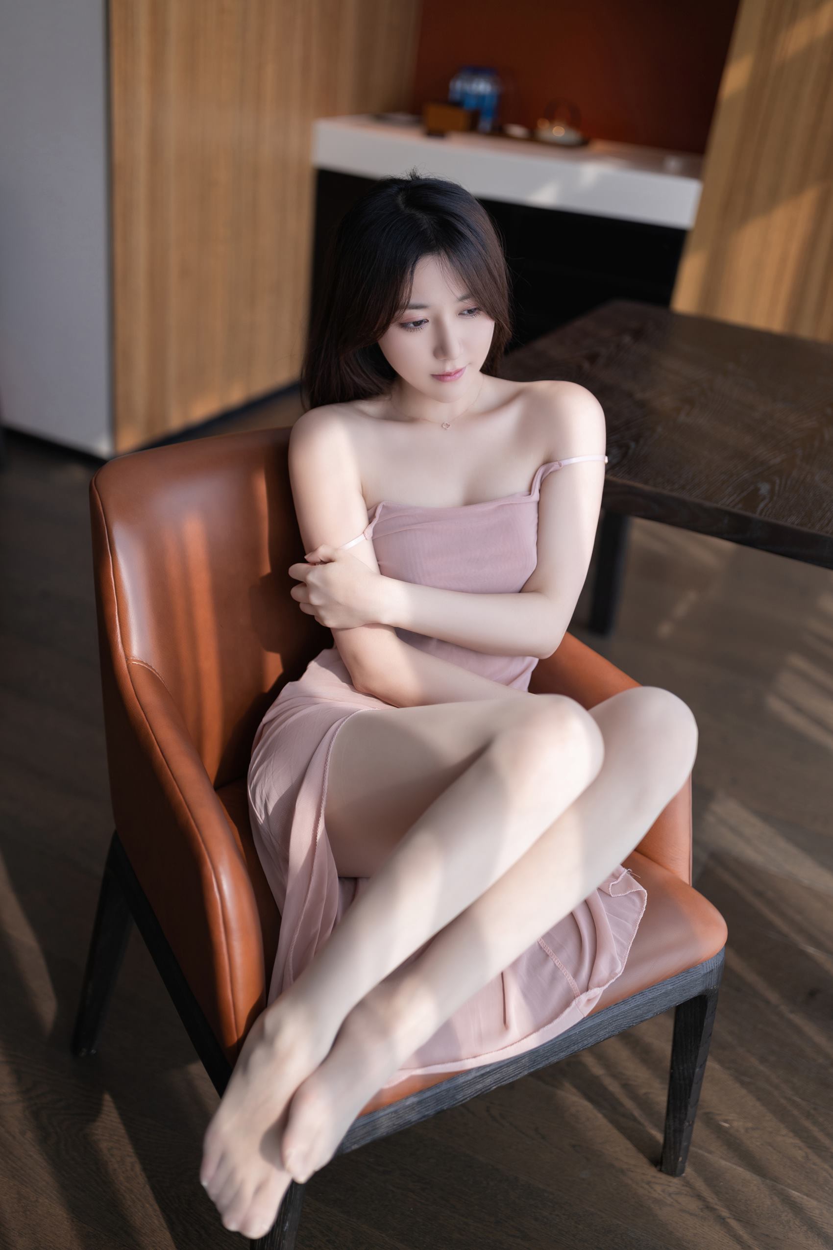图片[46]-秀人内购@鱼子酱Fish – 内购私拍《桃粉》写真 [51P] – 速更版-美库