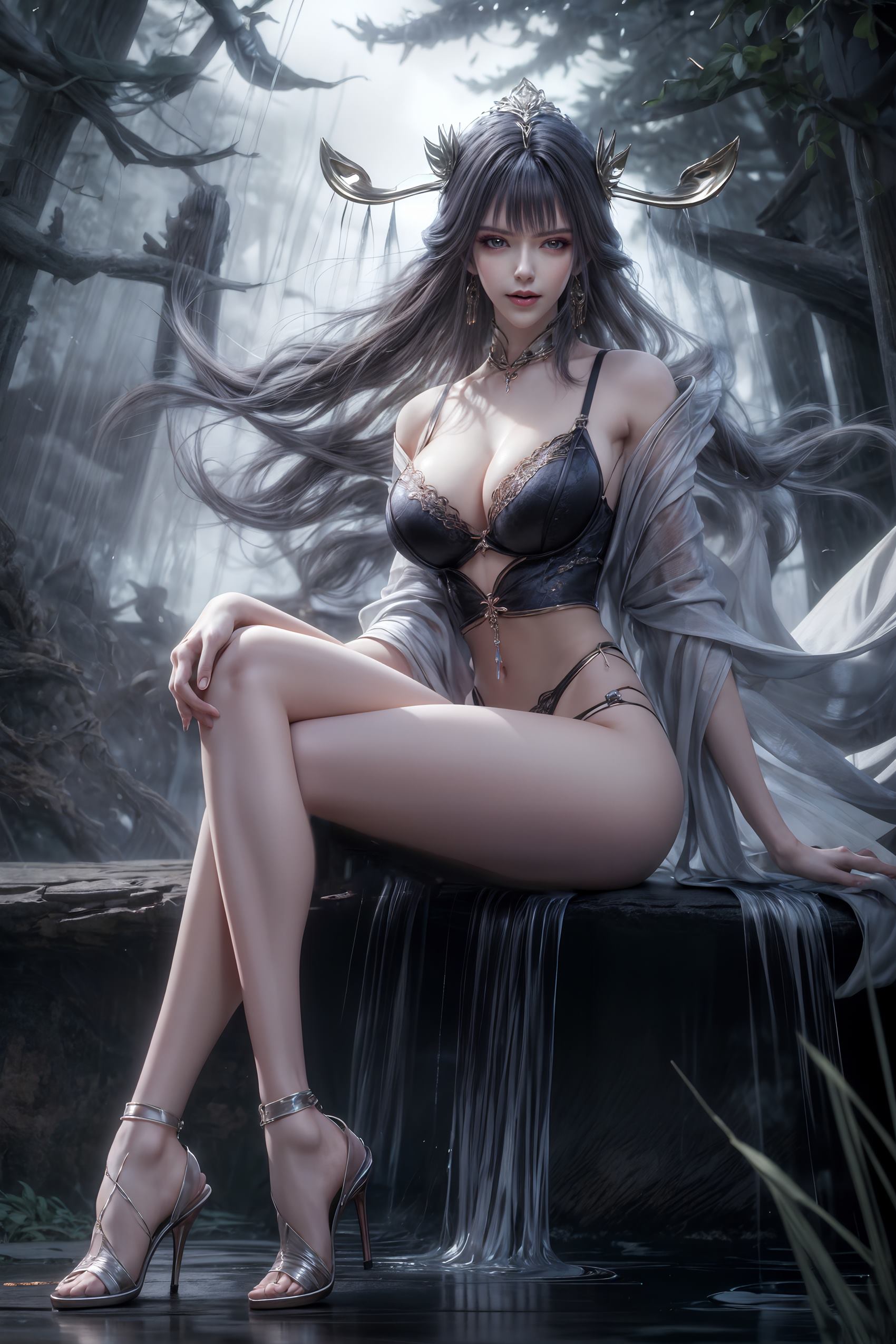 图片[20]-AI绘画 199 百炼成神-天穹长老[32P] – 速更版-美库