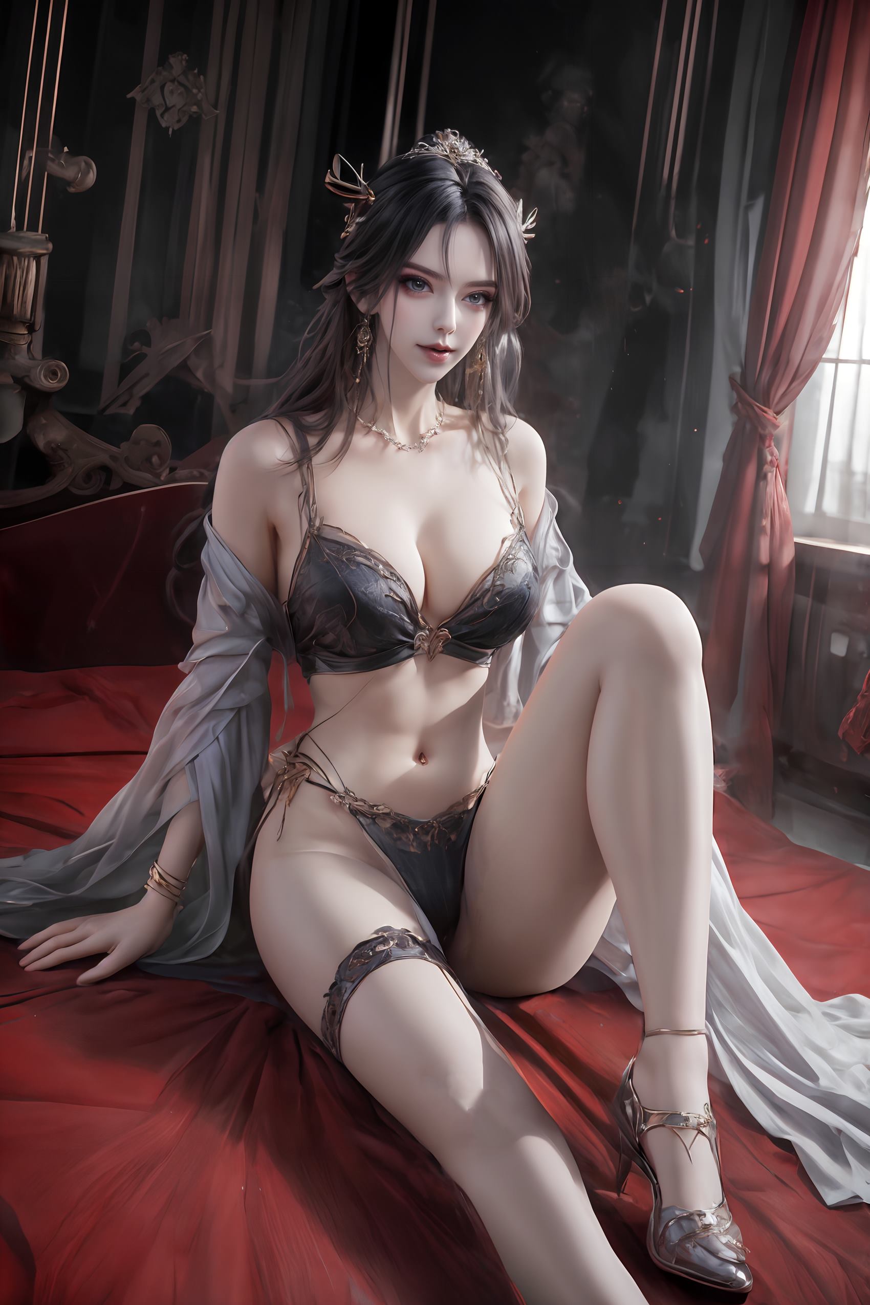 图片[11]-AI绘画 199 百炼成神-天穹长老[32P] – 速更版-美库