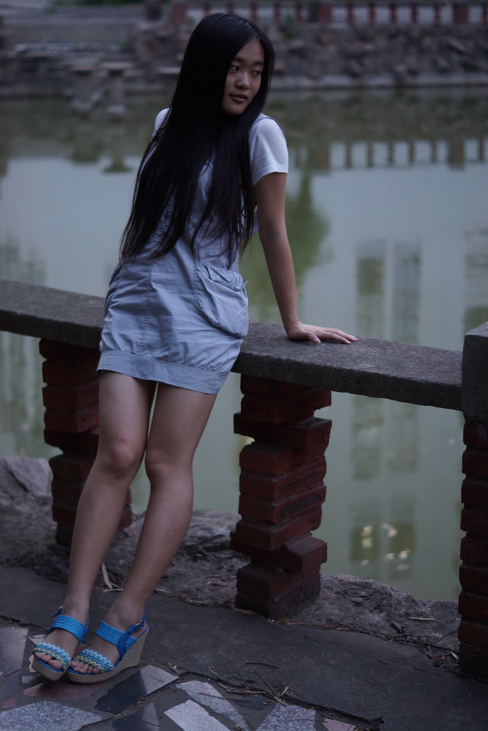 图片[22]-自由摄影 No.112 高挑MM傍晚梦幻细腿每足 [63P] – 速更版-美库