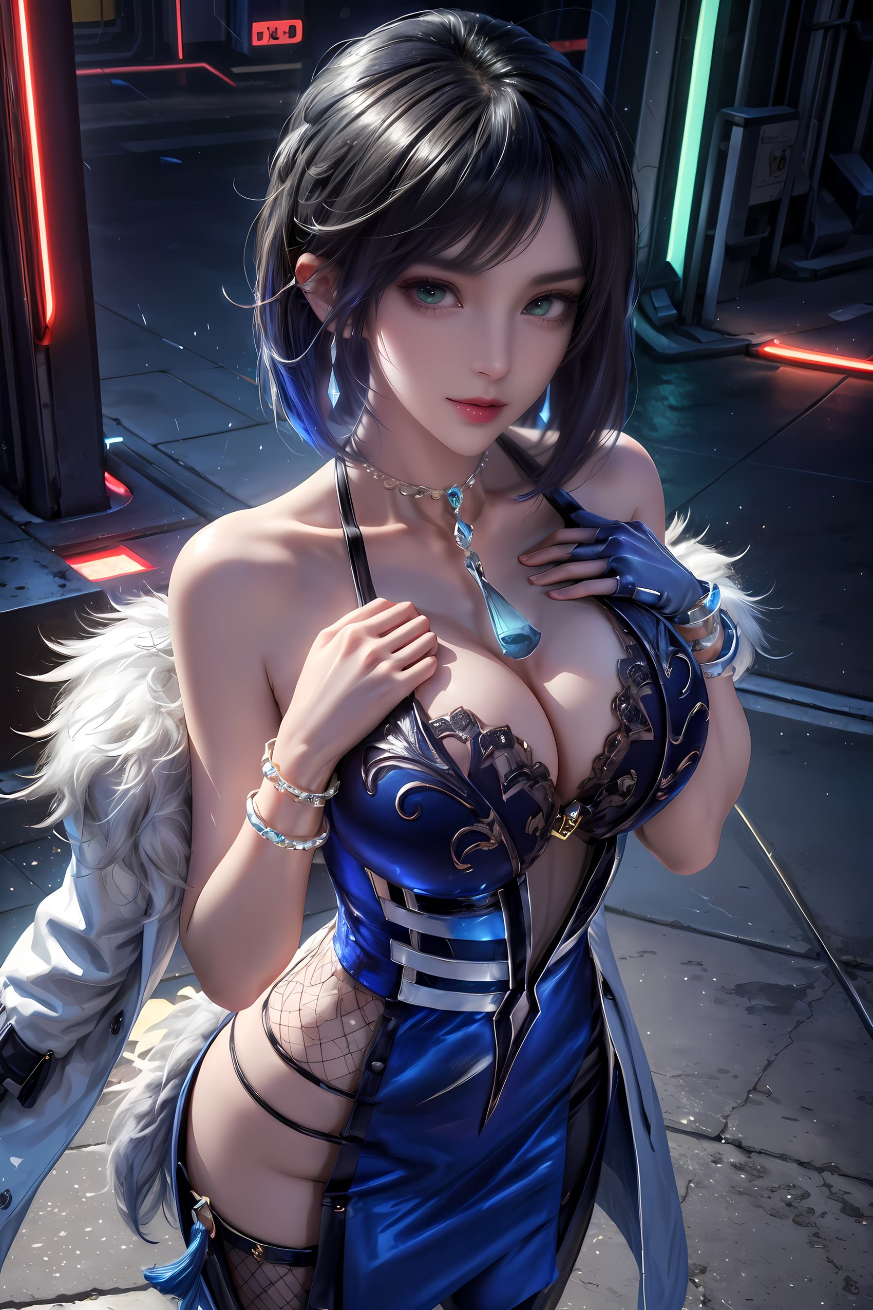 图片[11]-AI绘画 203 夜兰[18P] – 速更版-美库