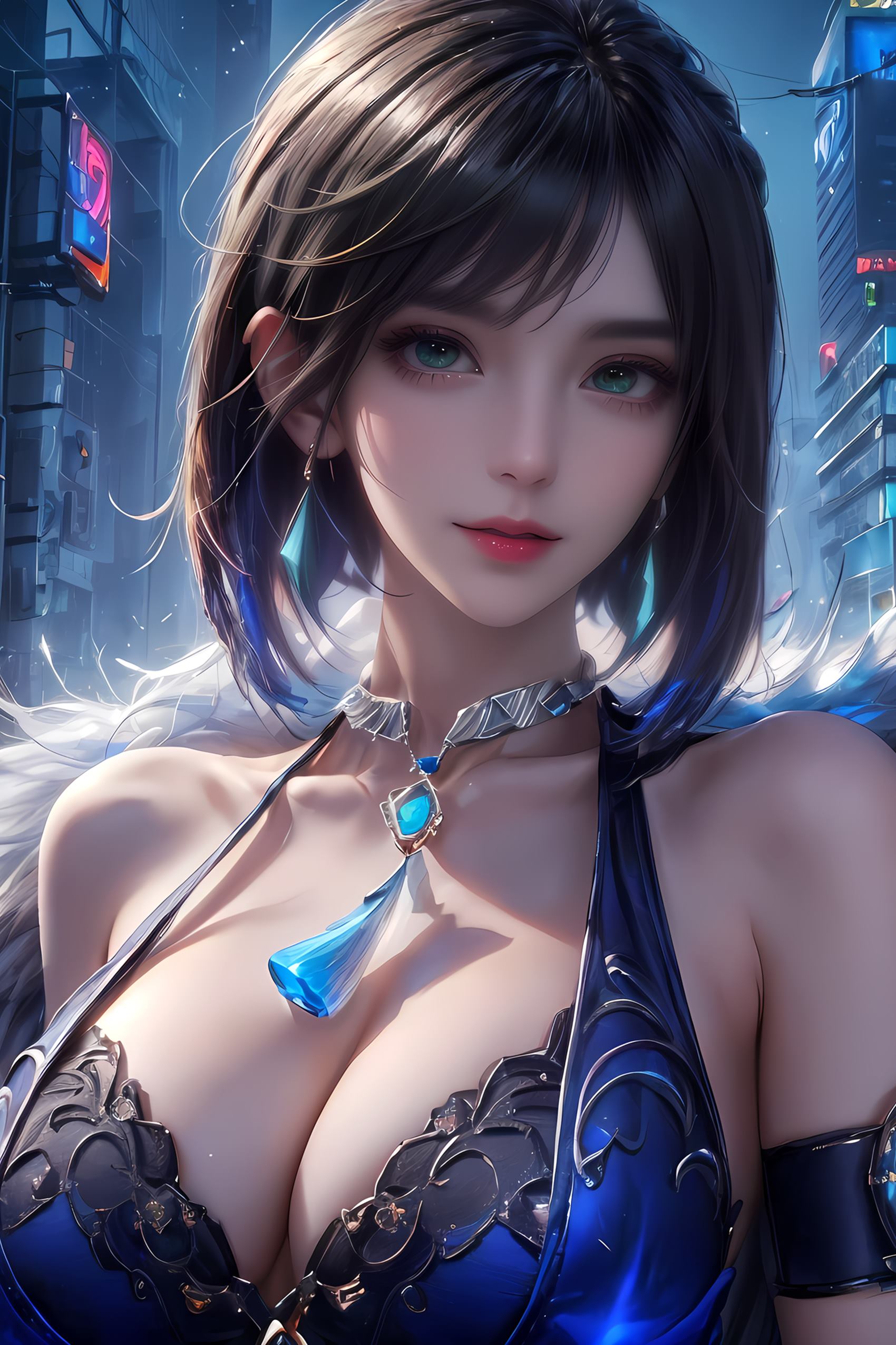 图片[16]-AI绘画 203 夜兰[18P] – 速更版-美库