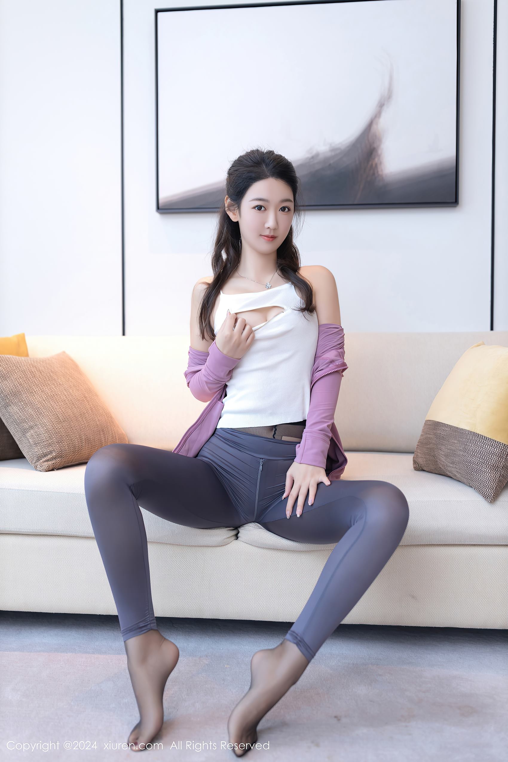 图片[10]-[Xiuren秀人网]2024.03.11 NO.8212 唐安琪 瑜伽服 [24+1P] – 速更版-美库