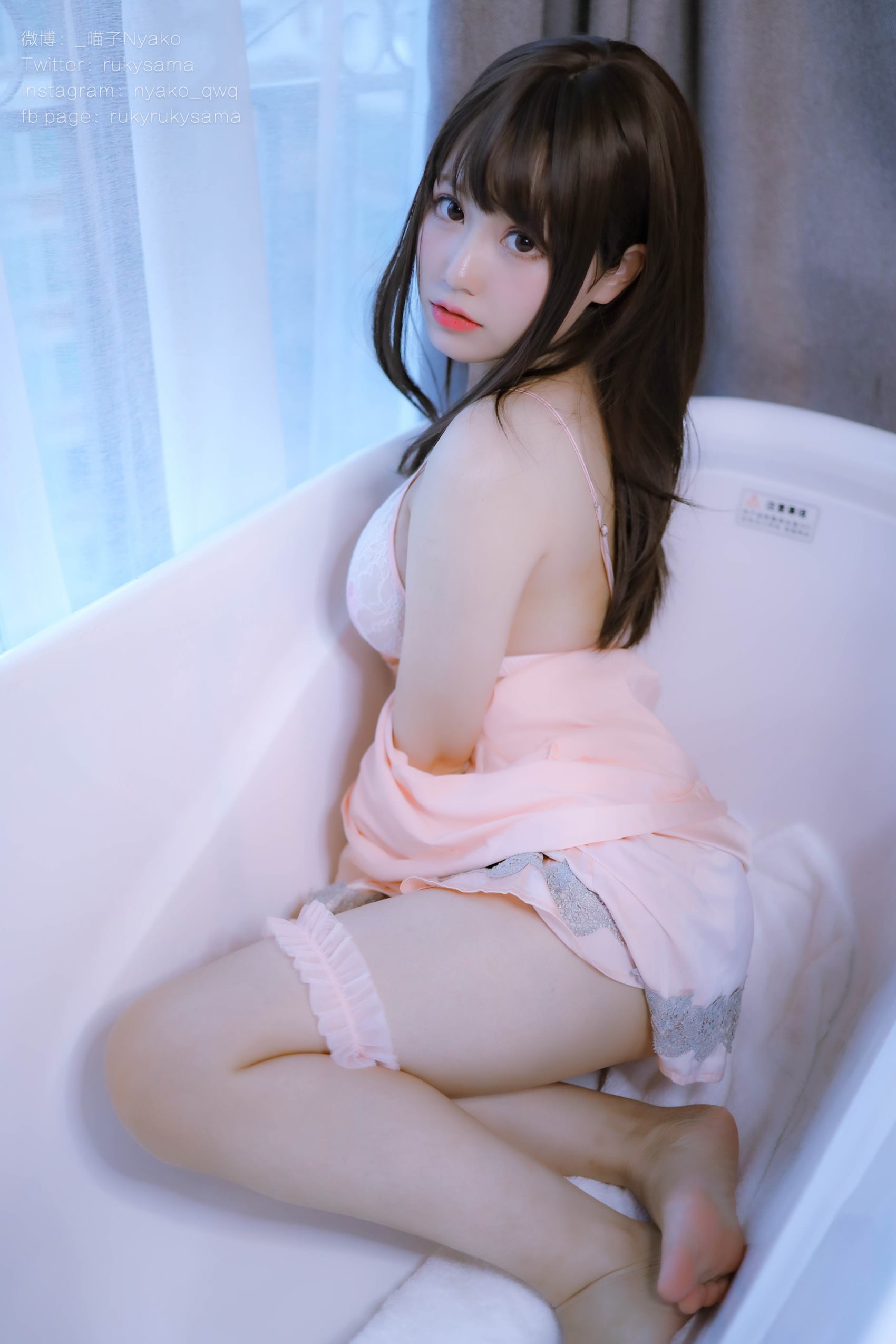 图片[11]-知名动漫博主@Nyako喵子 喵子 妄想彼女との同棲生活2 [68P] – 速更版-美库