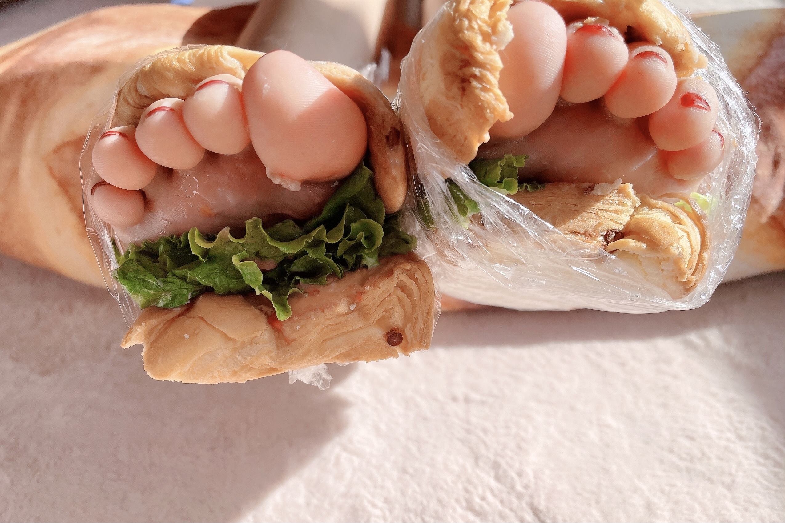 图片[42]-网紅Coser@地瓜小朋友 -地瓜牌肉丝裸足汉堡[55P] – 速更版-美库