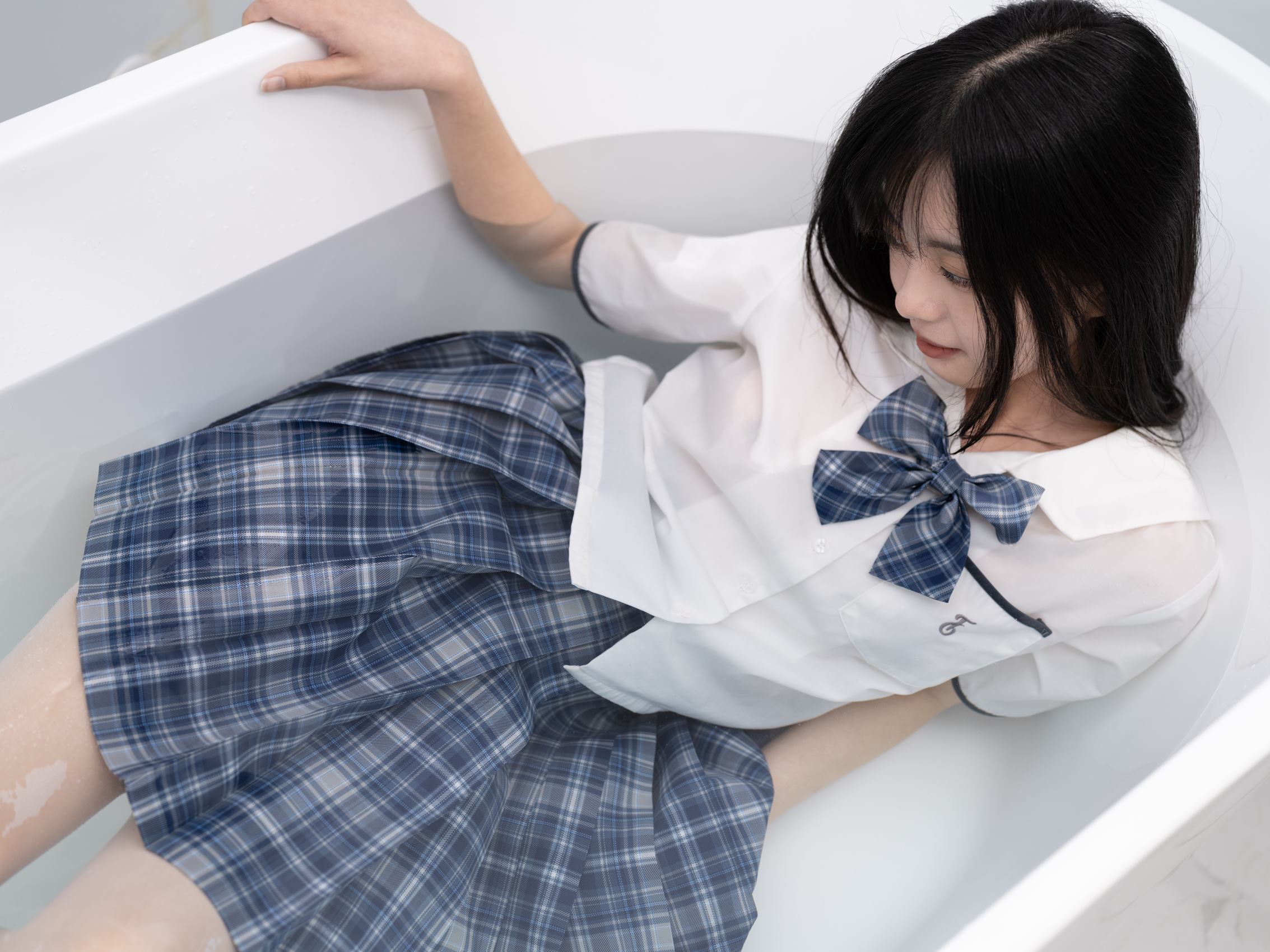 图片[85]-少女秩序 晞可 JK[104P] – 速更版-美库