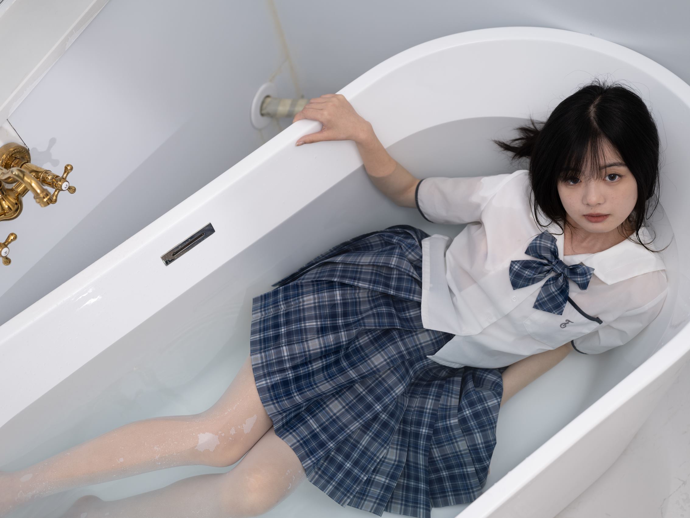 图片[86]-少女秩序 晞可 JK[104P] – 速更版-美库