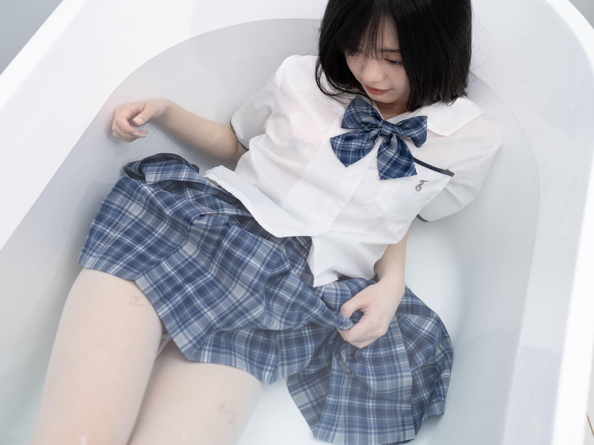 图片[90]-少女秩序 晞可 JK[104P] – 速更版-美库