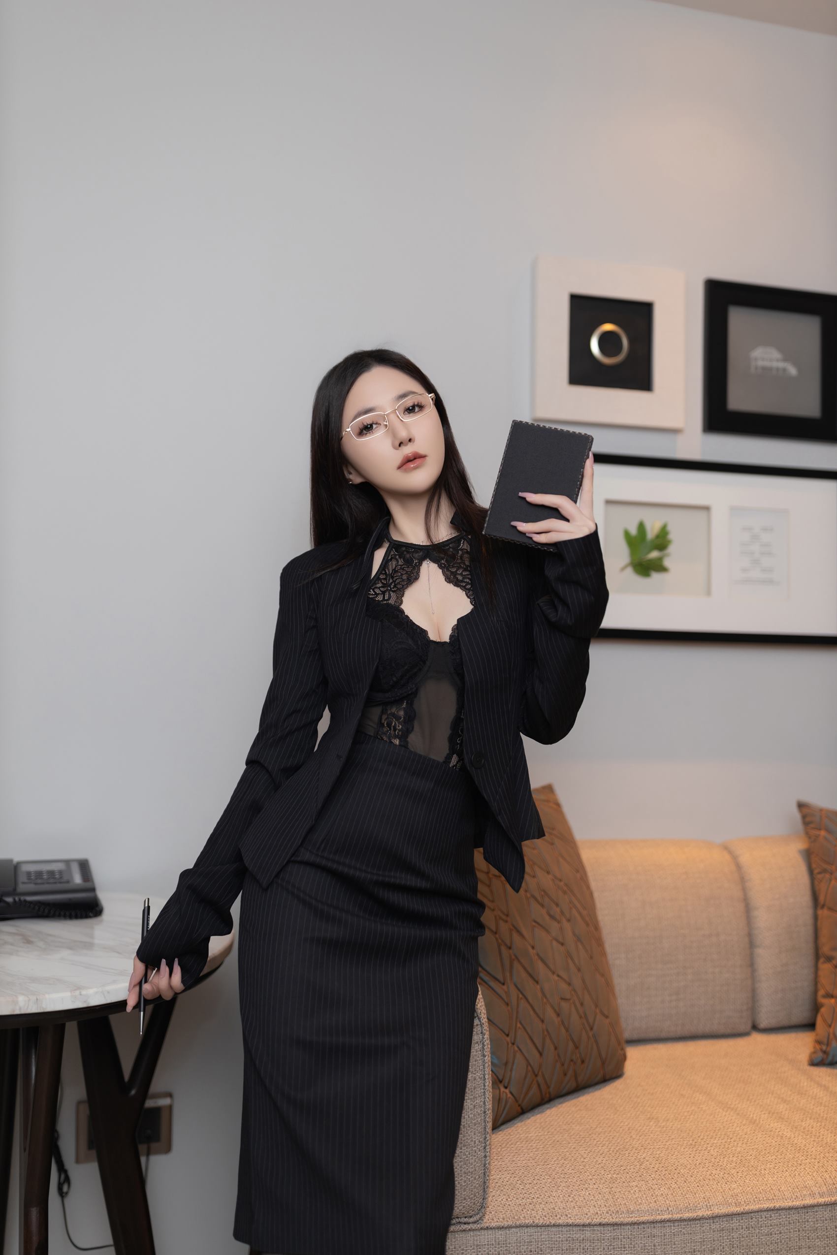 图片[53]-秀人名模鱼子酱Fish《沉沦》[53P] – 速更版-美库