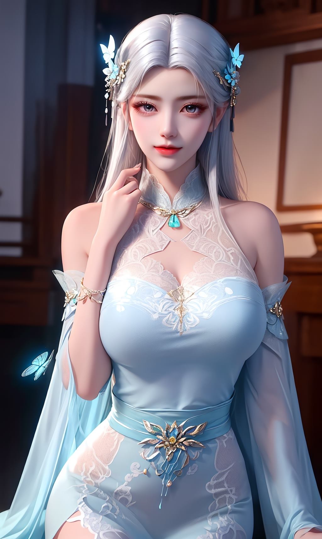 图片[26]-AI绘画 204 斗破苍穹-萧薰儿唯美[106P] – 速更版-美库