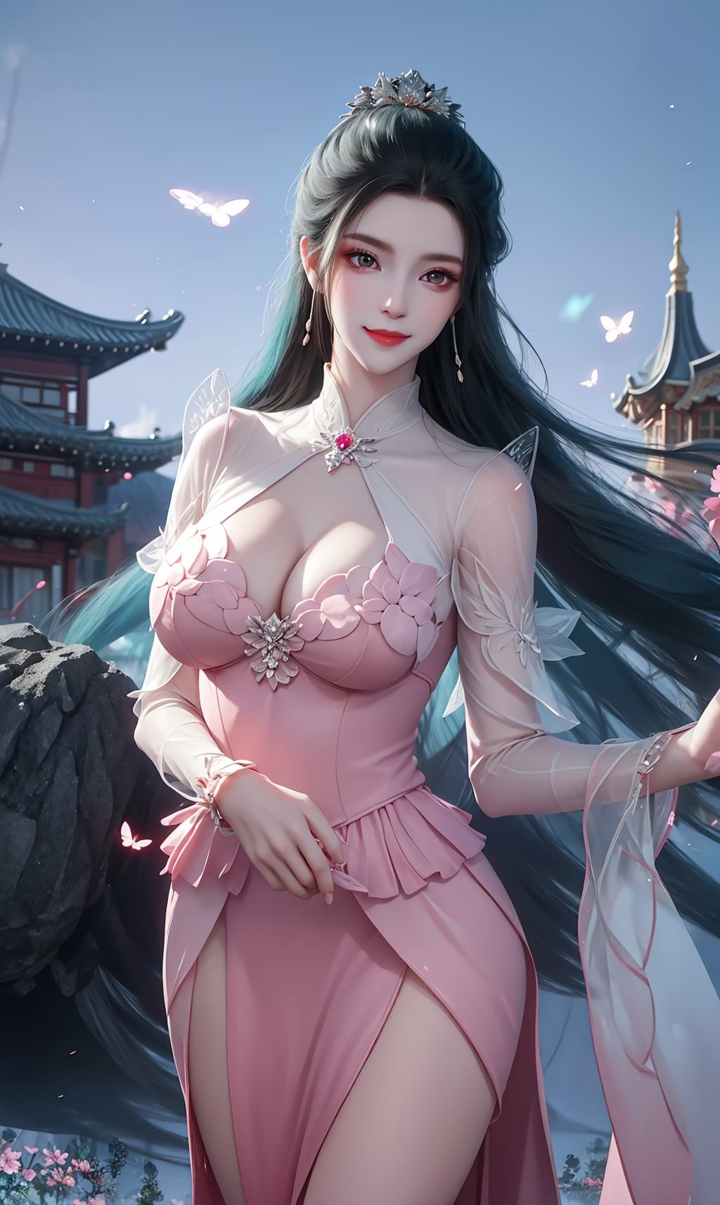 图片[41]-AI绘画 204 斗破苍穹-萧薰儿唯美[106P] – 速更版-美库