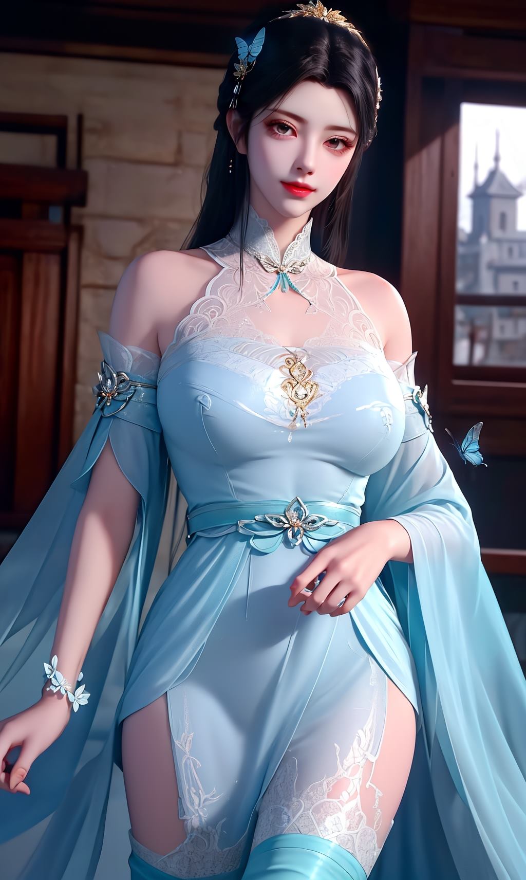 图片[77]-AI绘画 204 斗破苍穹-萧薰儿唯美[106P] – 速更版-美库