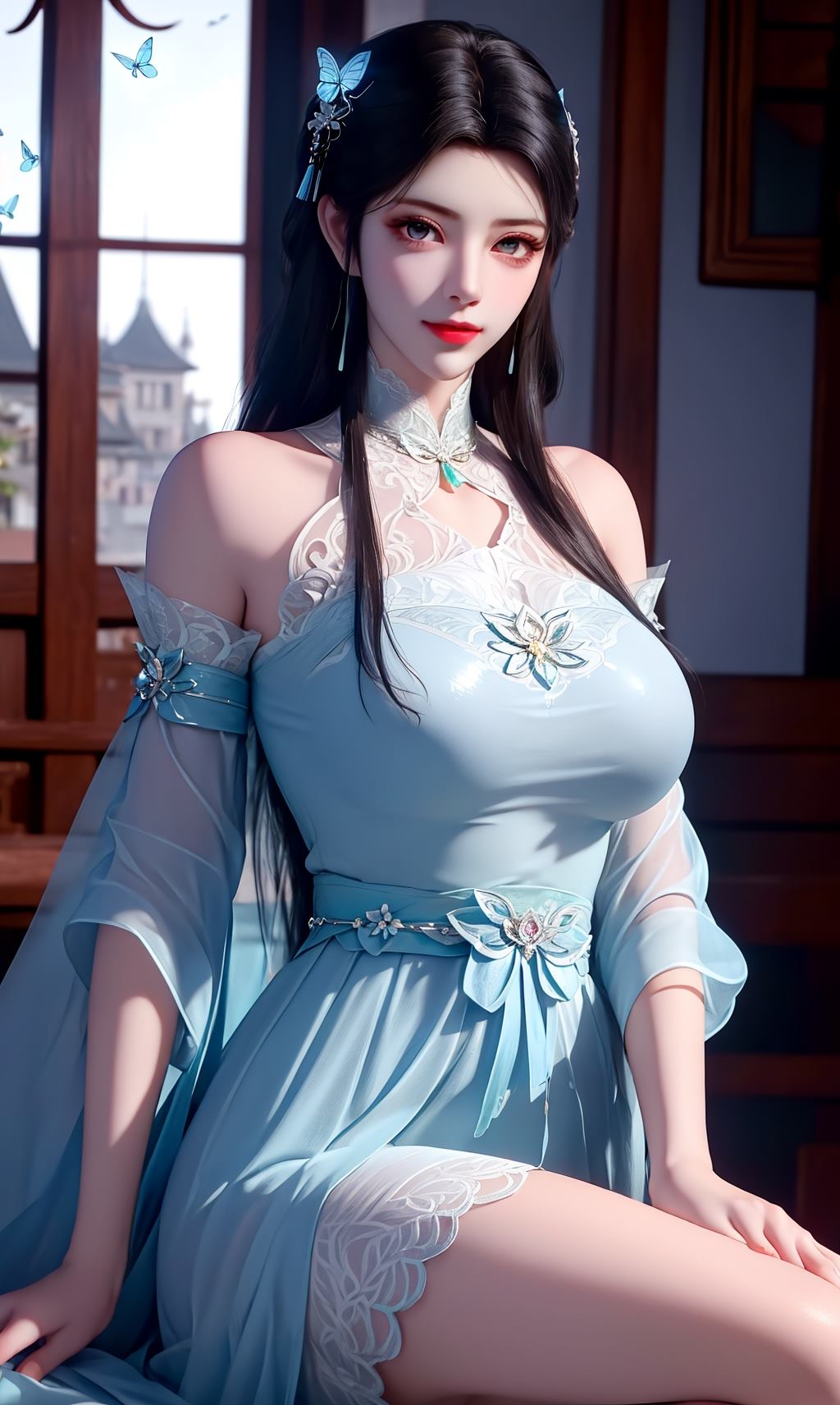 图片[78]-AI绘画 204 斗破苍穹-萧薰儿唯美[106P] – 速更版-美库