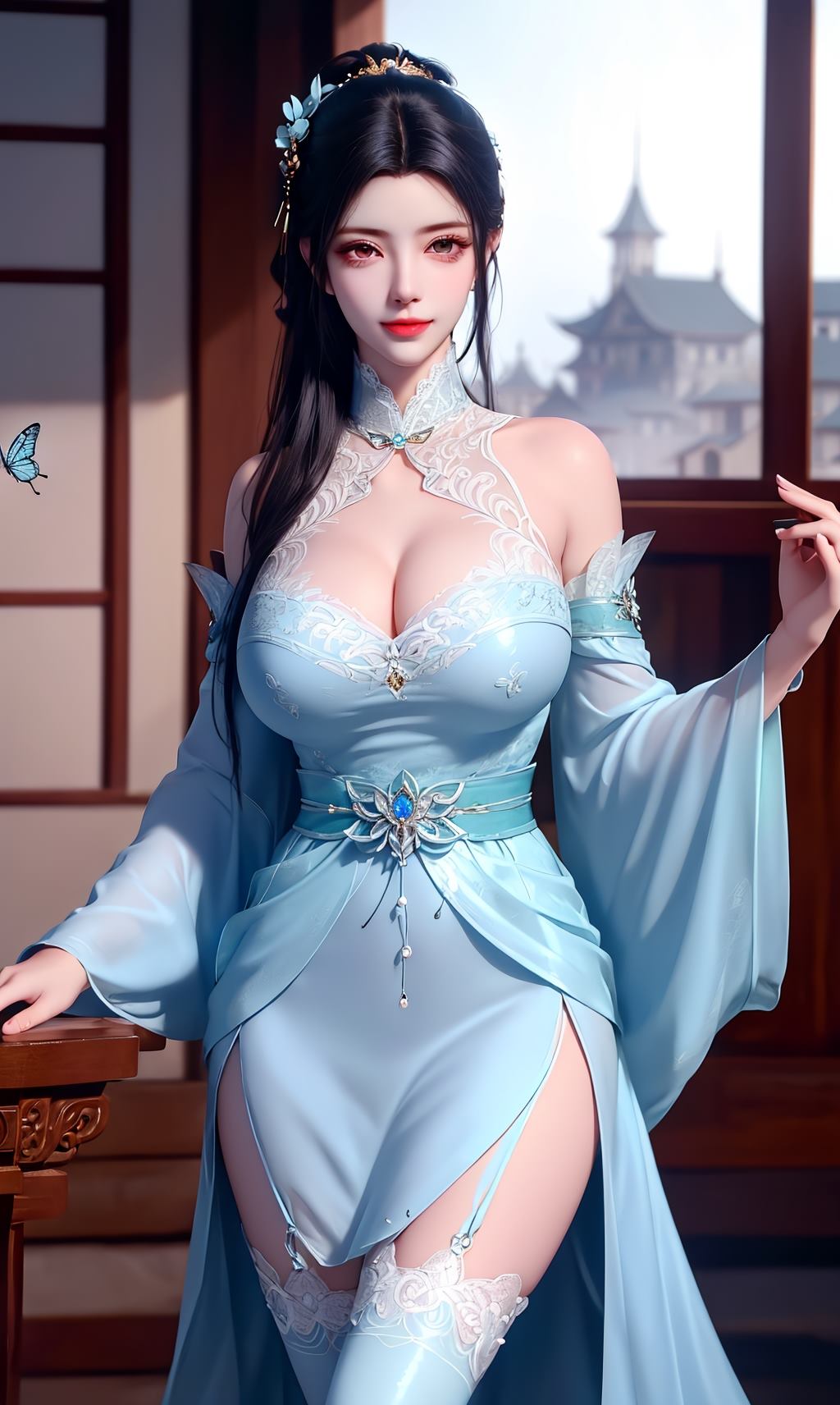 图片[79]-AI绘画 204 斗破苍穹-萧薰儿唯美[106P] – 速更版-美库