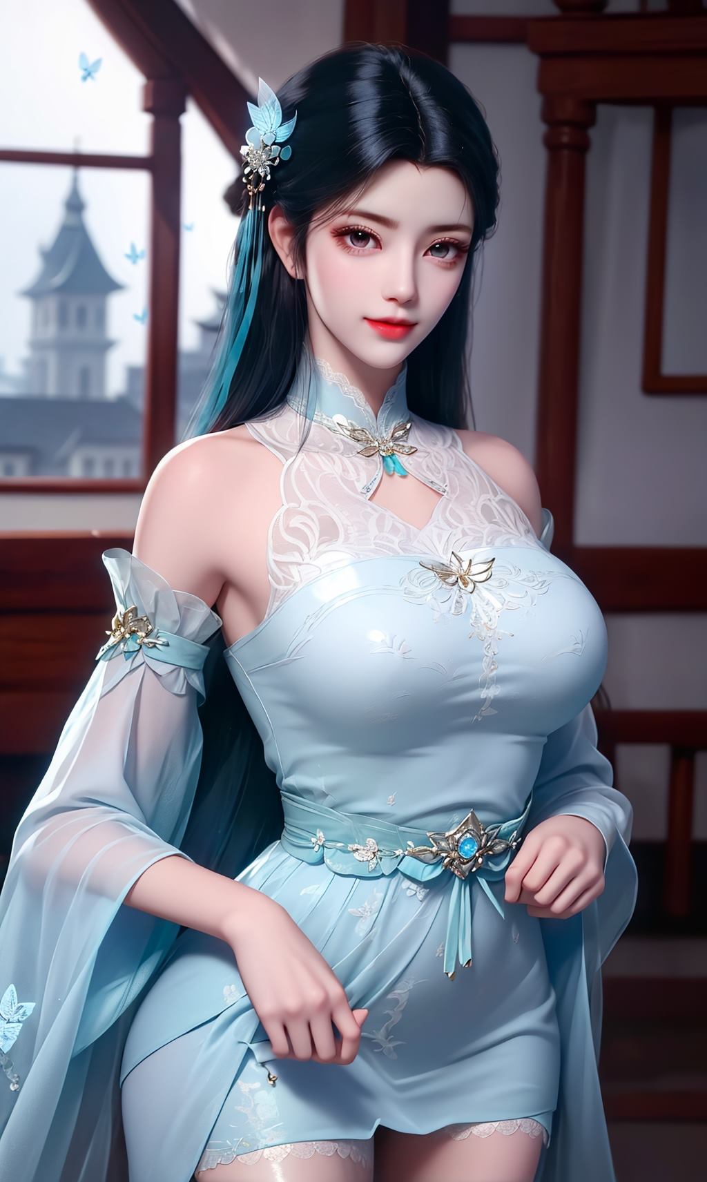 图片[85]-AI绘画 204 斗破苍穹-萧薰儿唯美[106P] – 速更版-美库