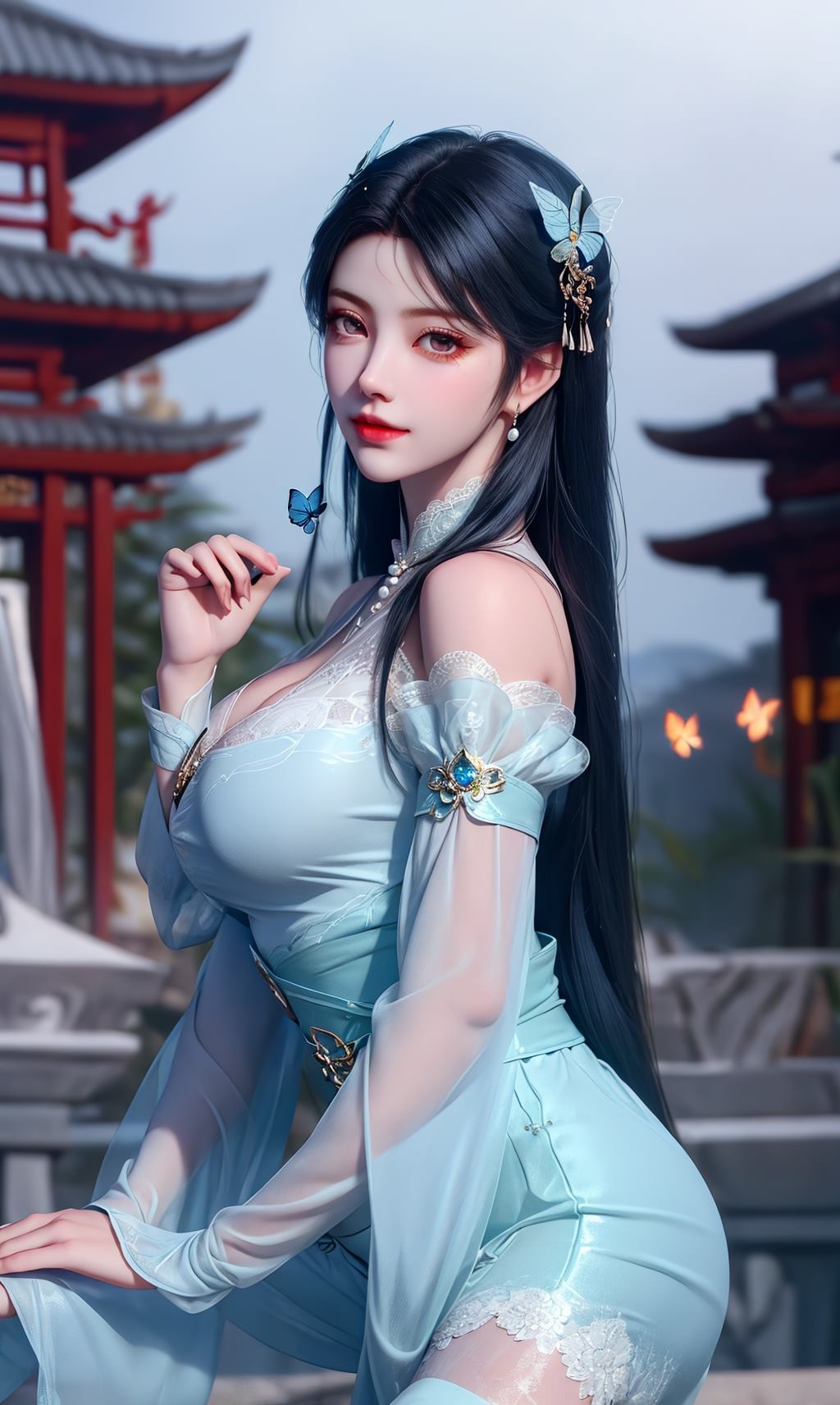 图片[89]-AI绘画 204 斗破苍穹-萧薰儿唯美[106P] – 速更版-美库