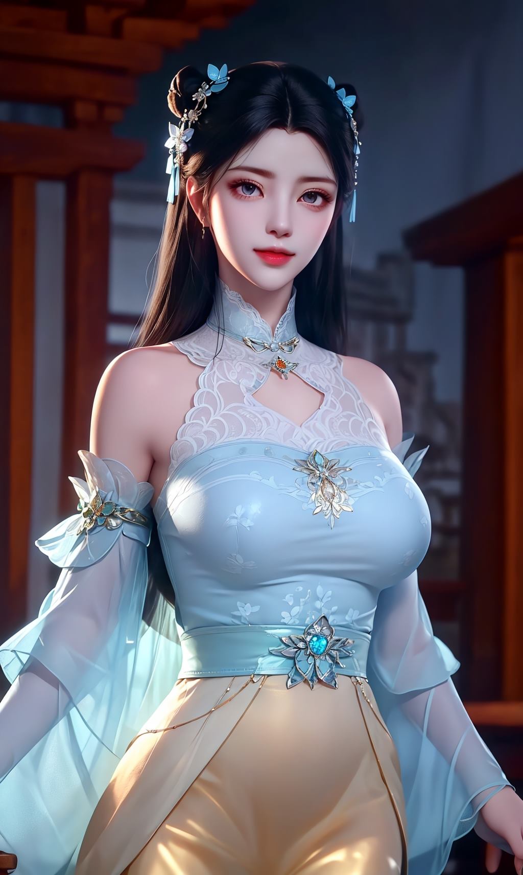 图片[90]-AI绘画 204 斗破苍穹-萧薰儿唯美[106P] – 速更版-美库