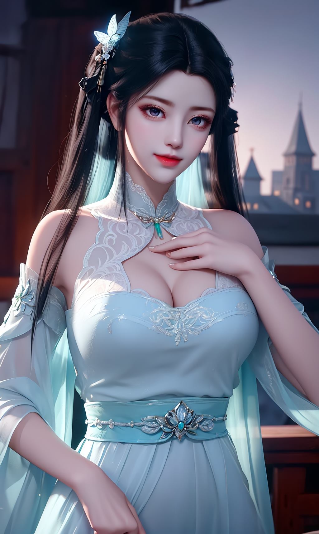 图片[96]-AI绘画 204 斗破苍穹-萧薰儿唯美[106P] – 速更版-美库