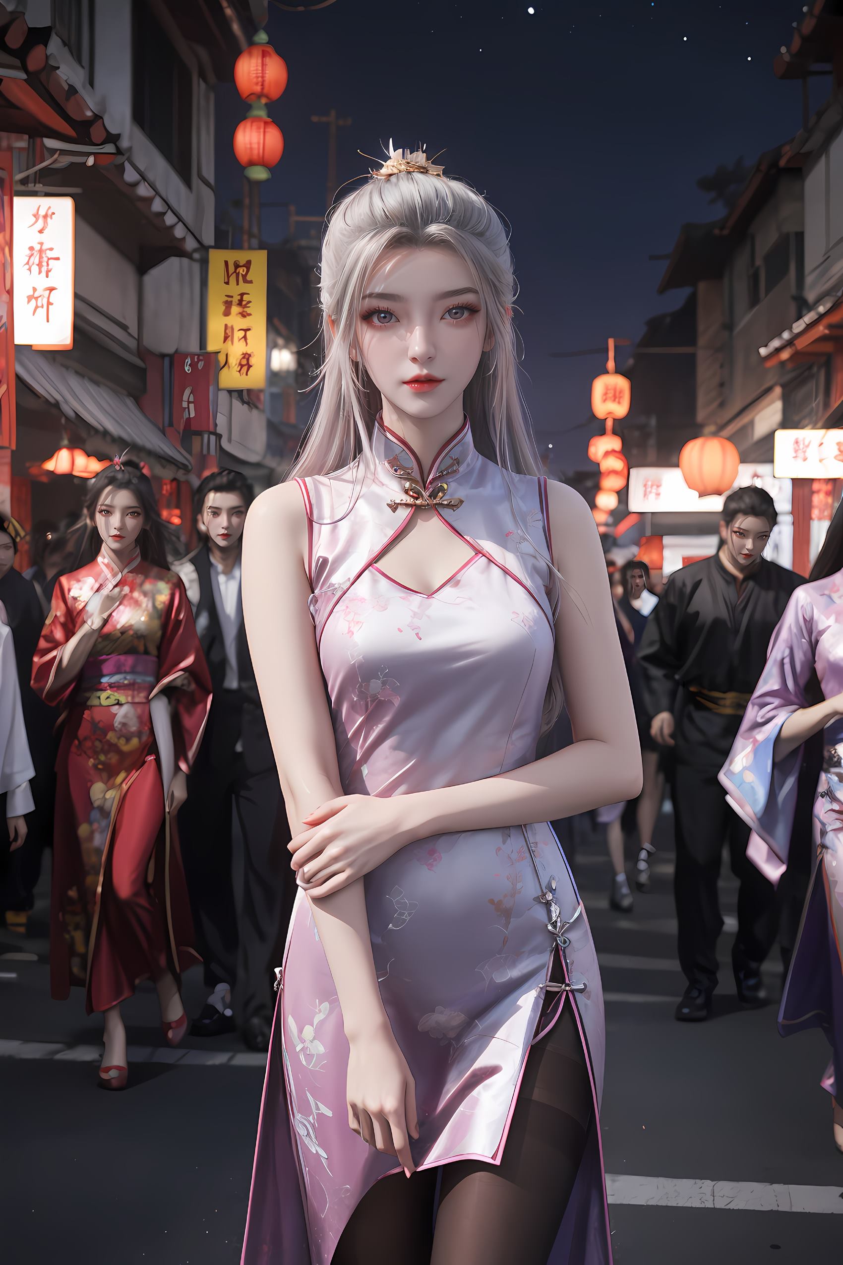 图片[10]-AI绘画 208 仙逆-柳眉旗袍[53P] – 速更版-美库