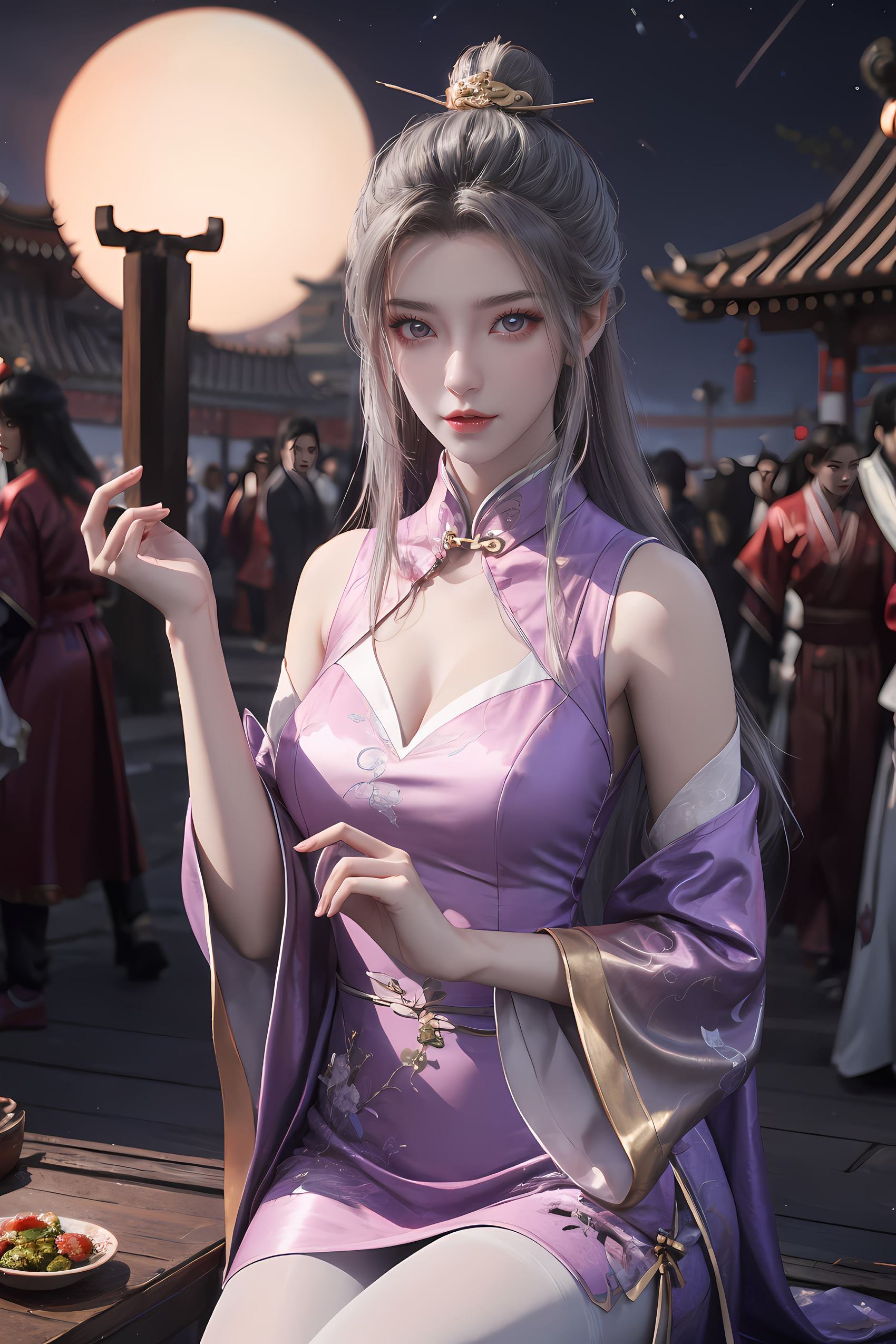 图片[12]-AI绘画 208 仙逆-柳眉旗袍[53P] – 速更版-美库