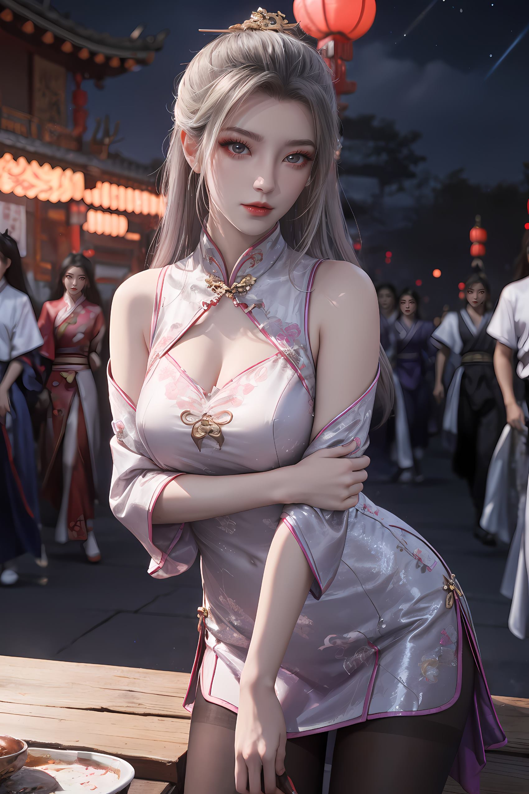 图片[16]-AI绘画 208 仙逆-柳眉旗袍[53P] – 速更版-美库