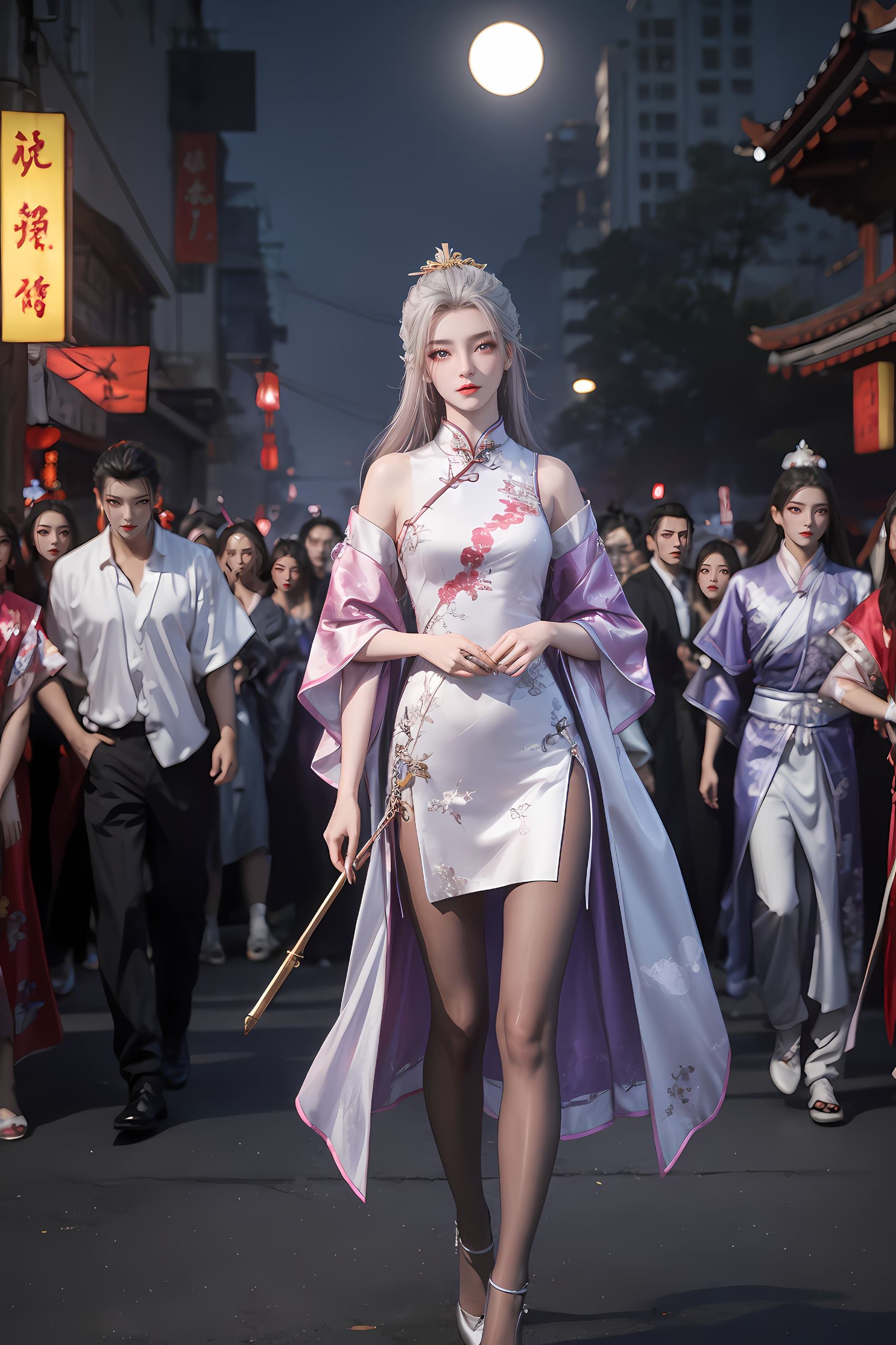 图片[18]-AI绘画 208 仙逆-柳眉旗袍[53P] – 速更版-美库