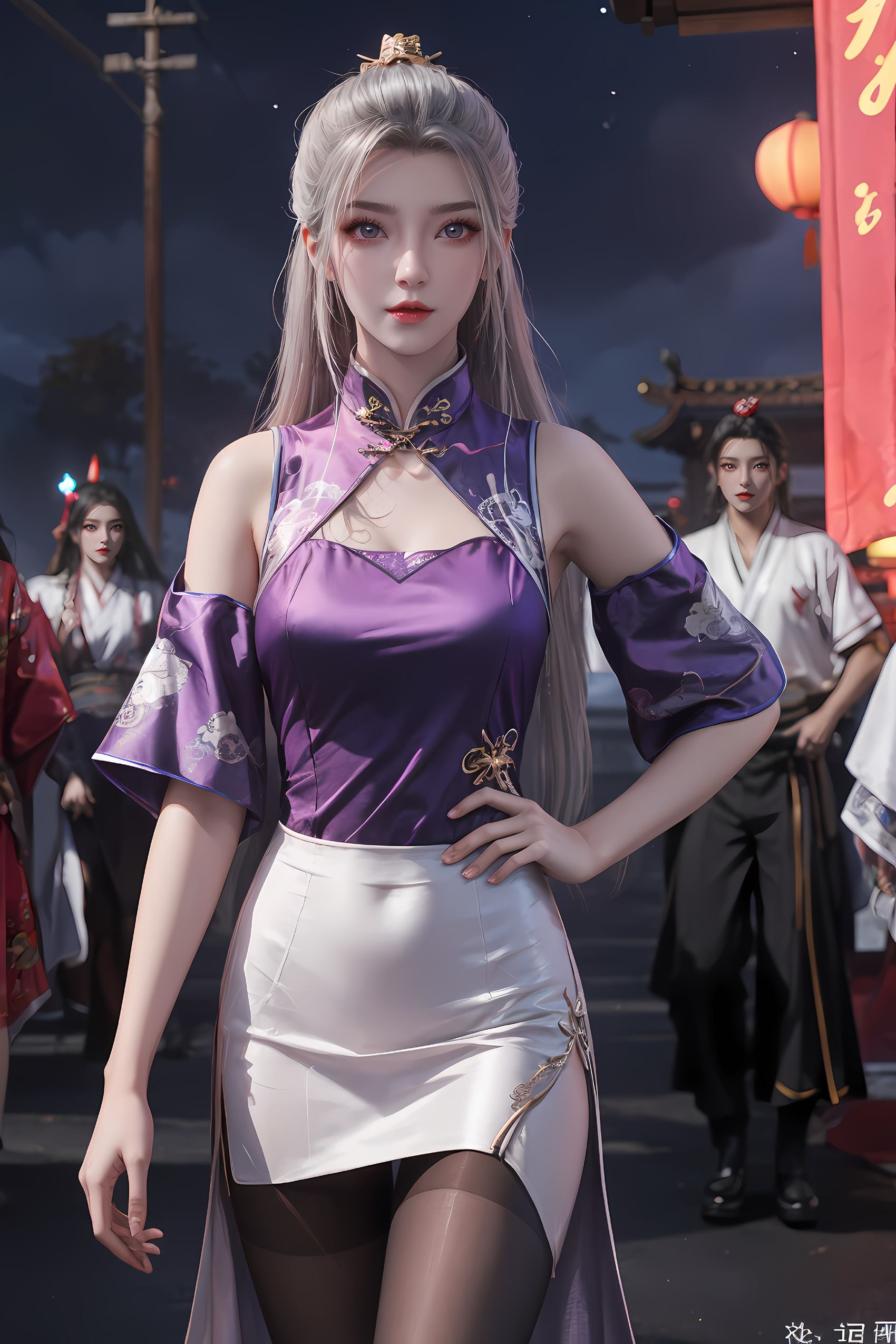 图片[21]-AI绘画 208 仙逆-柳眉旗袍[53P] – 速更版-美库