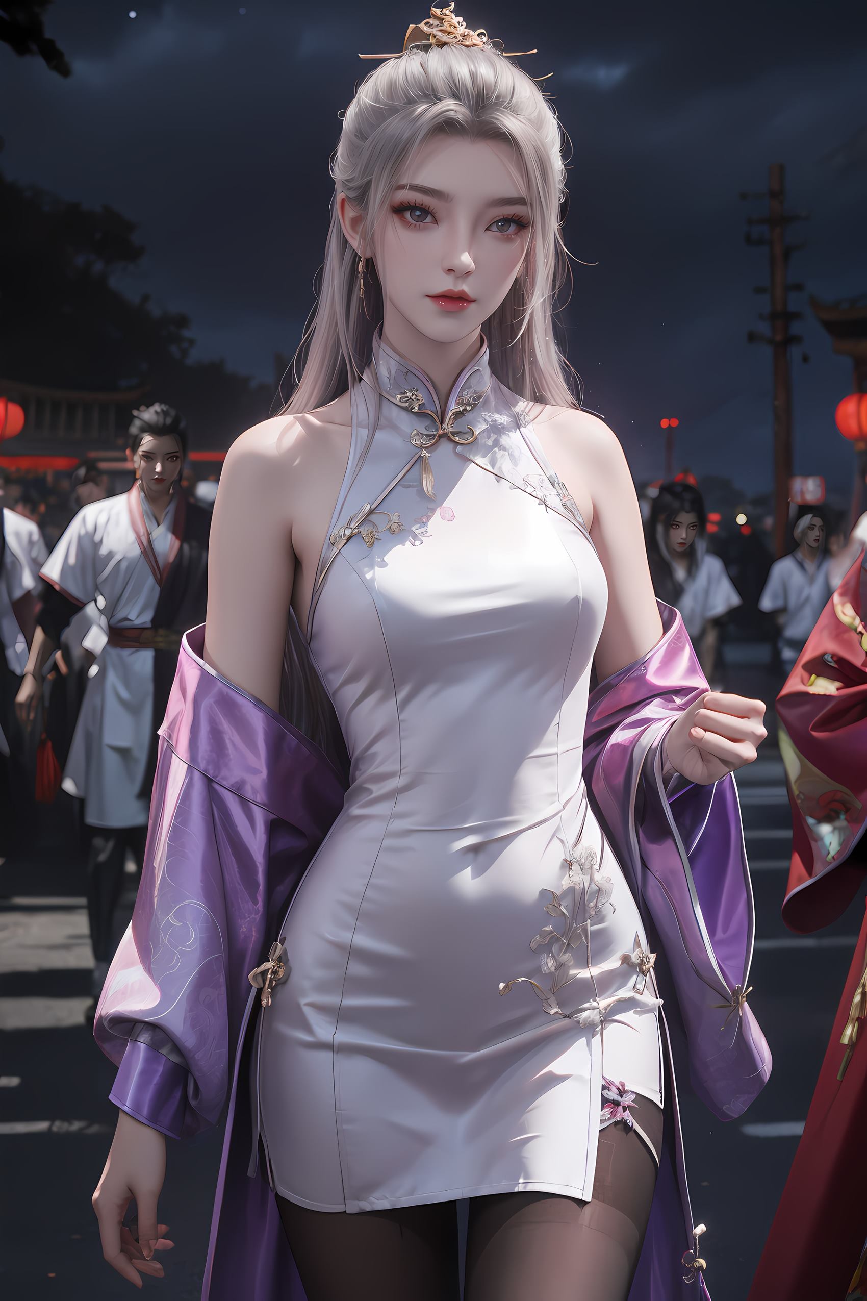 图片[22]-AI绘画 208 仙逆-柳眉旗袍[53P] – 速更版-美库