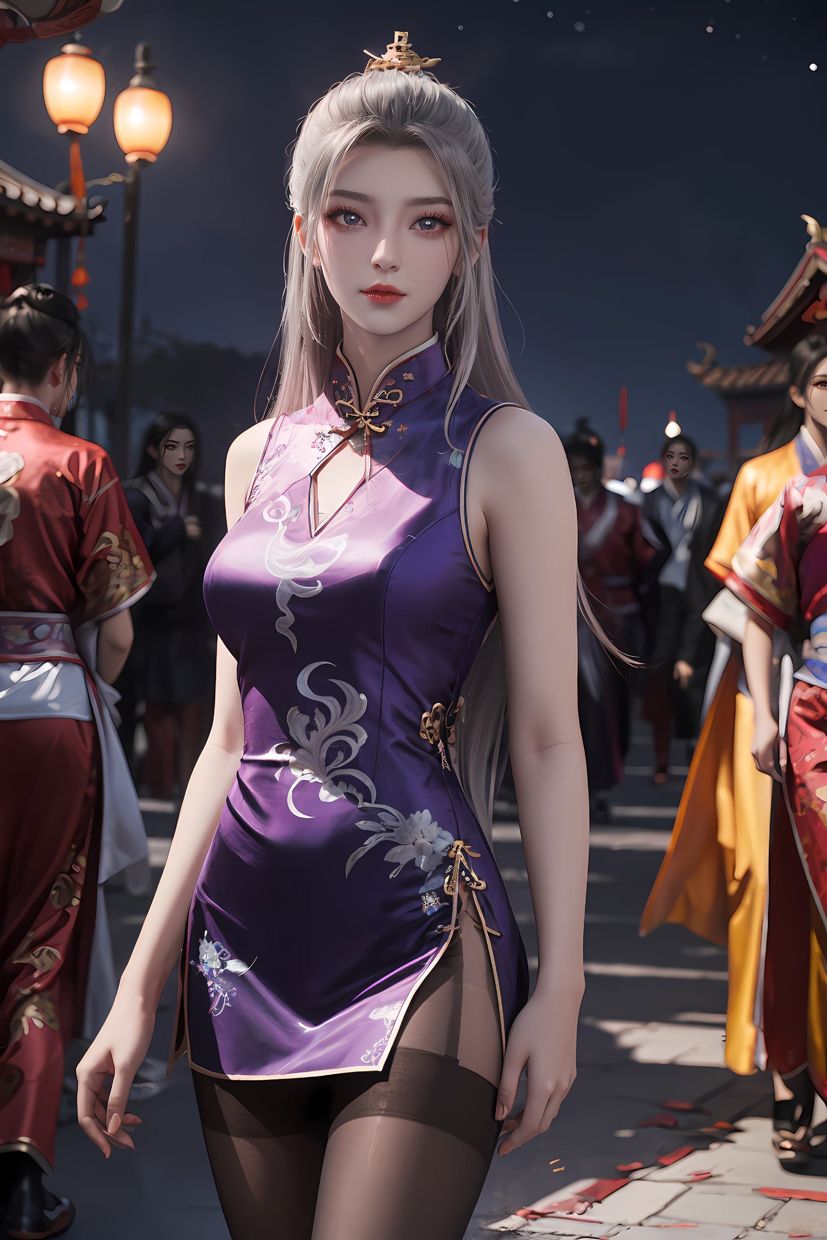 图片[24]-AI绘画 208 仙逆-柳眉旗袍[53P] – 速更版-美库