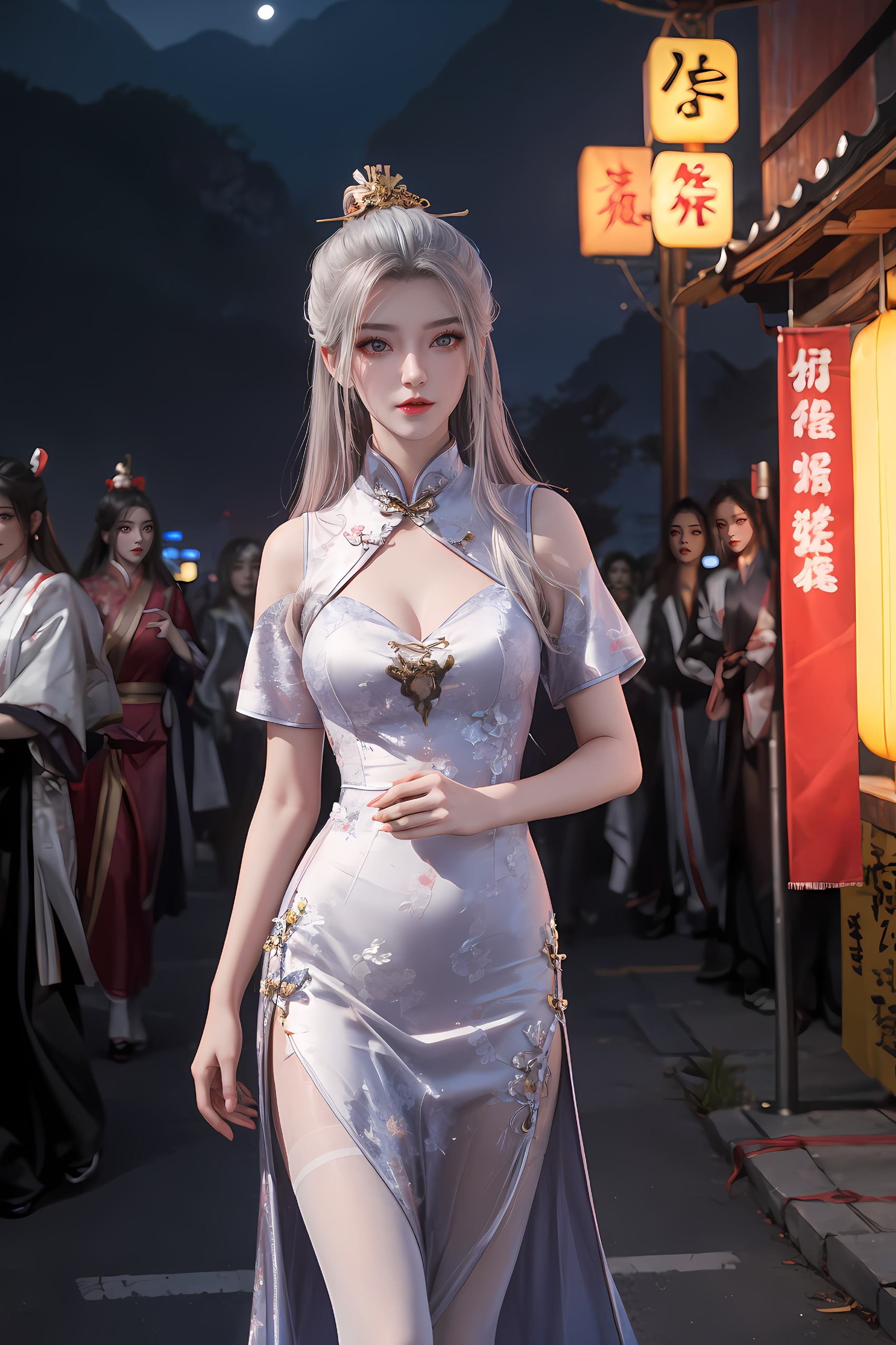 图片[26]-AI绘画 208 仙逆-柳眉旗袍[53P] – 速更版-美库