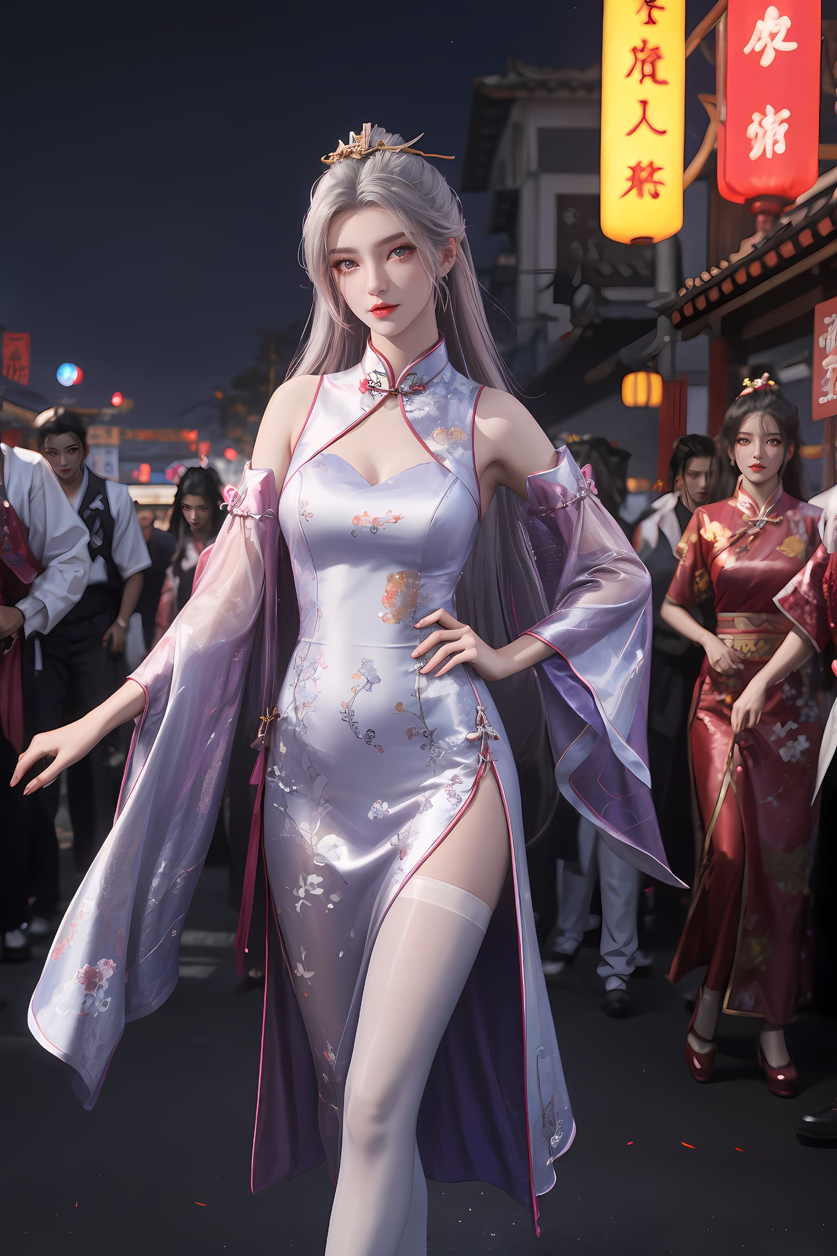 图片[27]-AI绘画 208 仙逆-柳眉旗袍[53P] – 速更版-美库