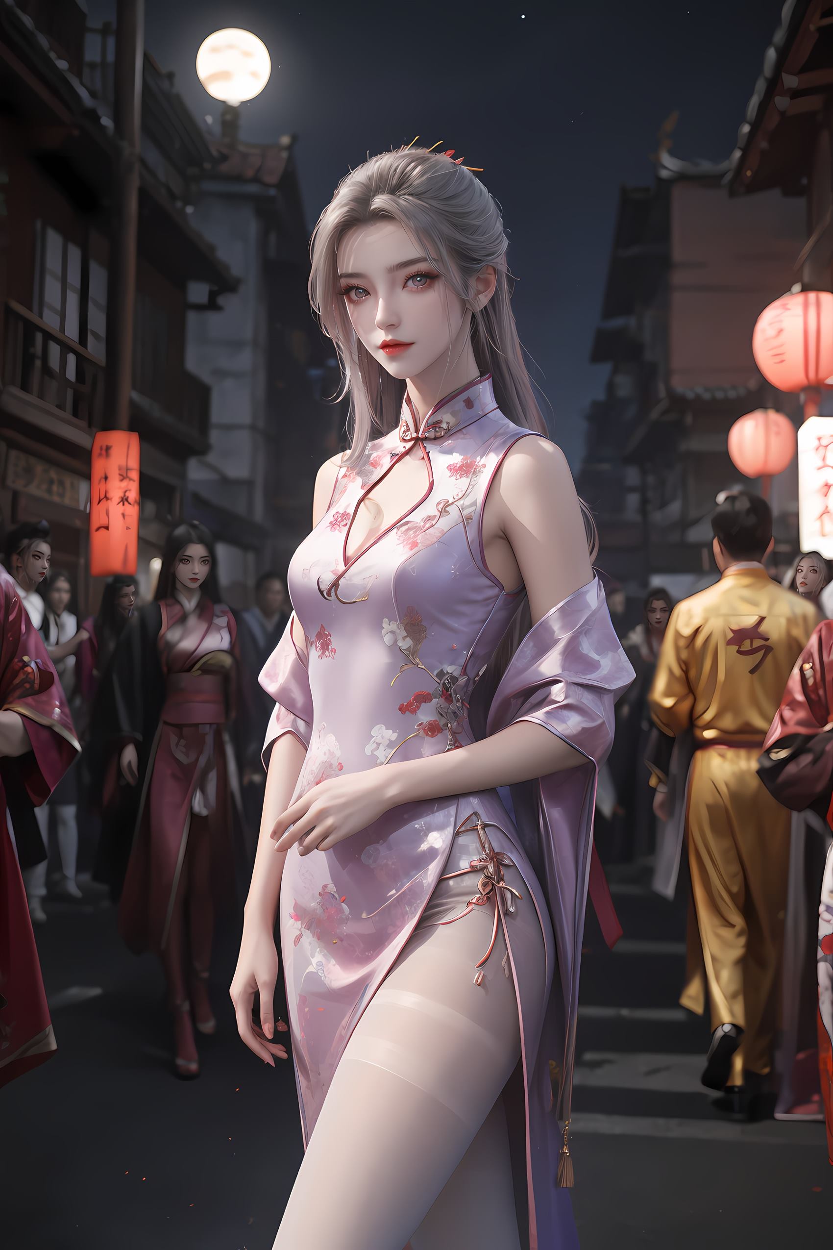 图片[31]-AI绘画 208 仙逆-柳眉旗袍[53P] – 速更版-美库