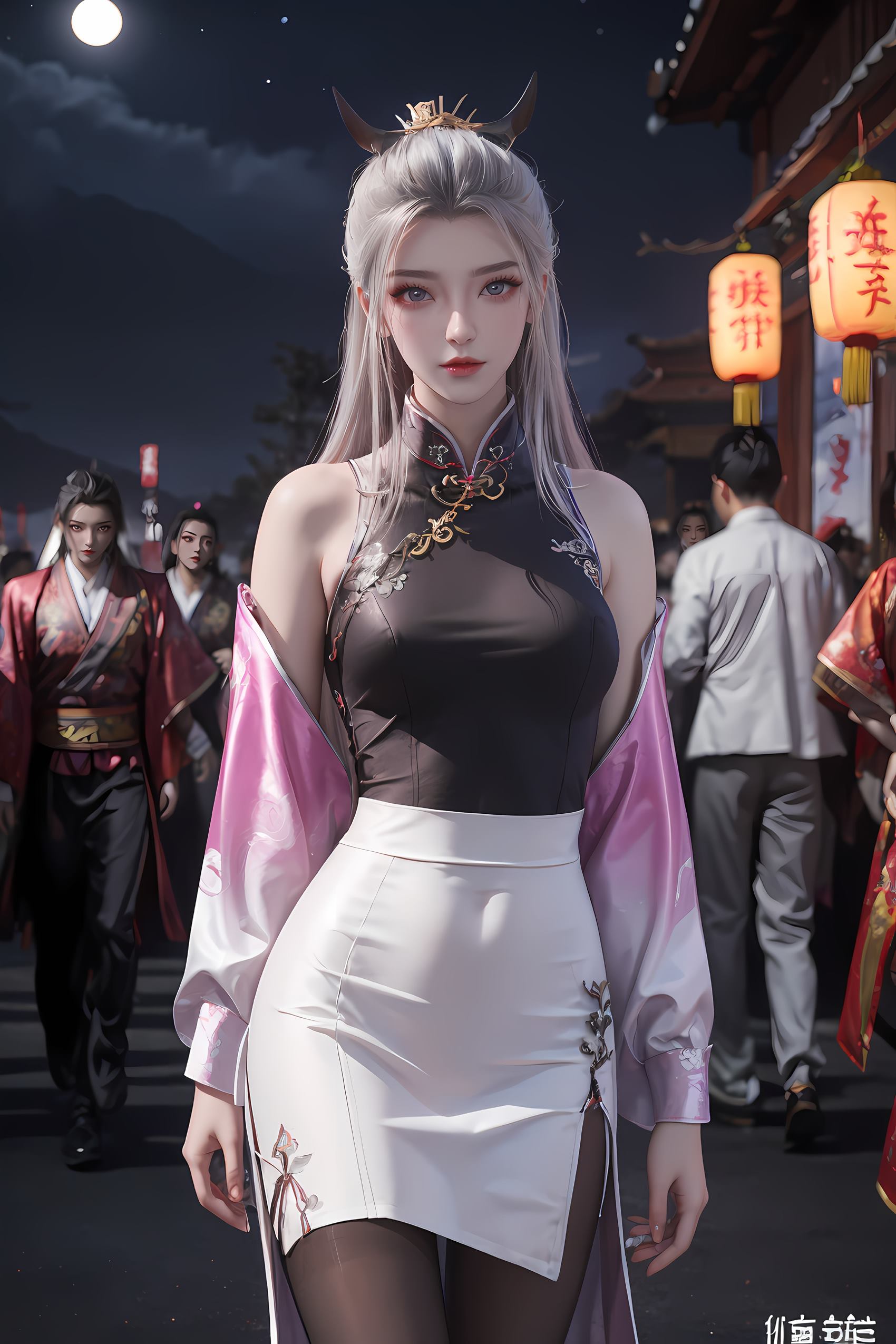 图片[32]-AI绘画 208 仙逆-柳眉旗袍[53P] – 速更版-美库