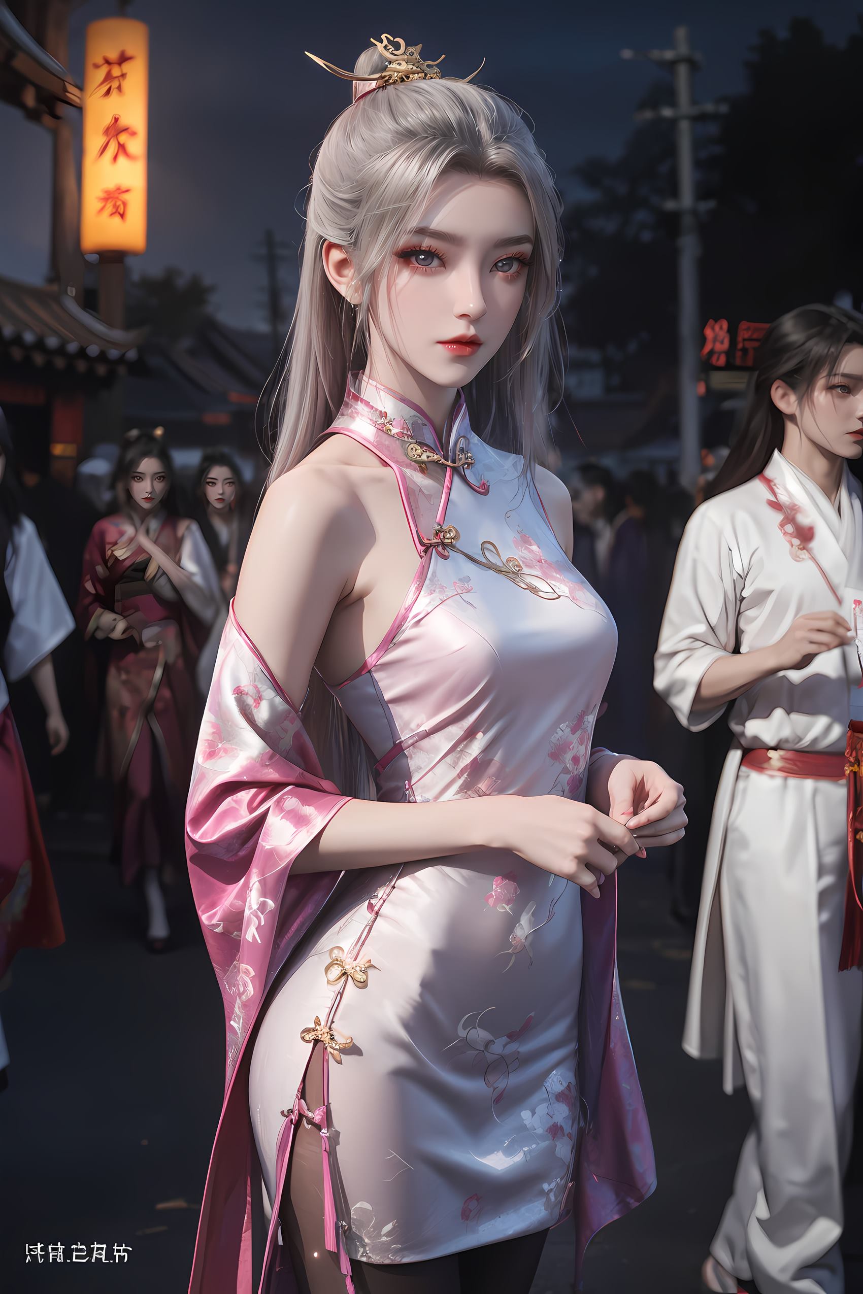 图片[34]-AI绘画 208 仙逆-柳眉旗袍[53P] – 速更版-美库