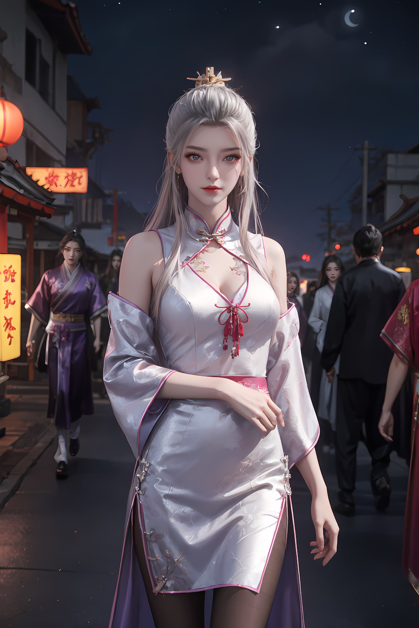 图片[35]-AI绘画 208 仙逆-柳眉旗袍[53P] – 速更版-美库