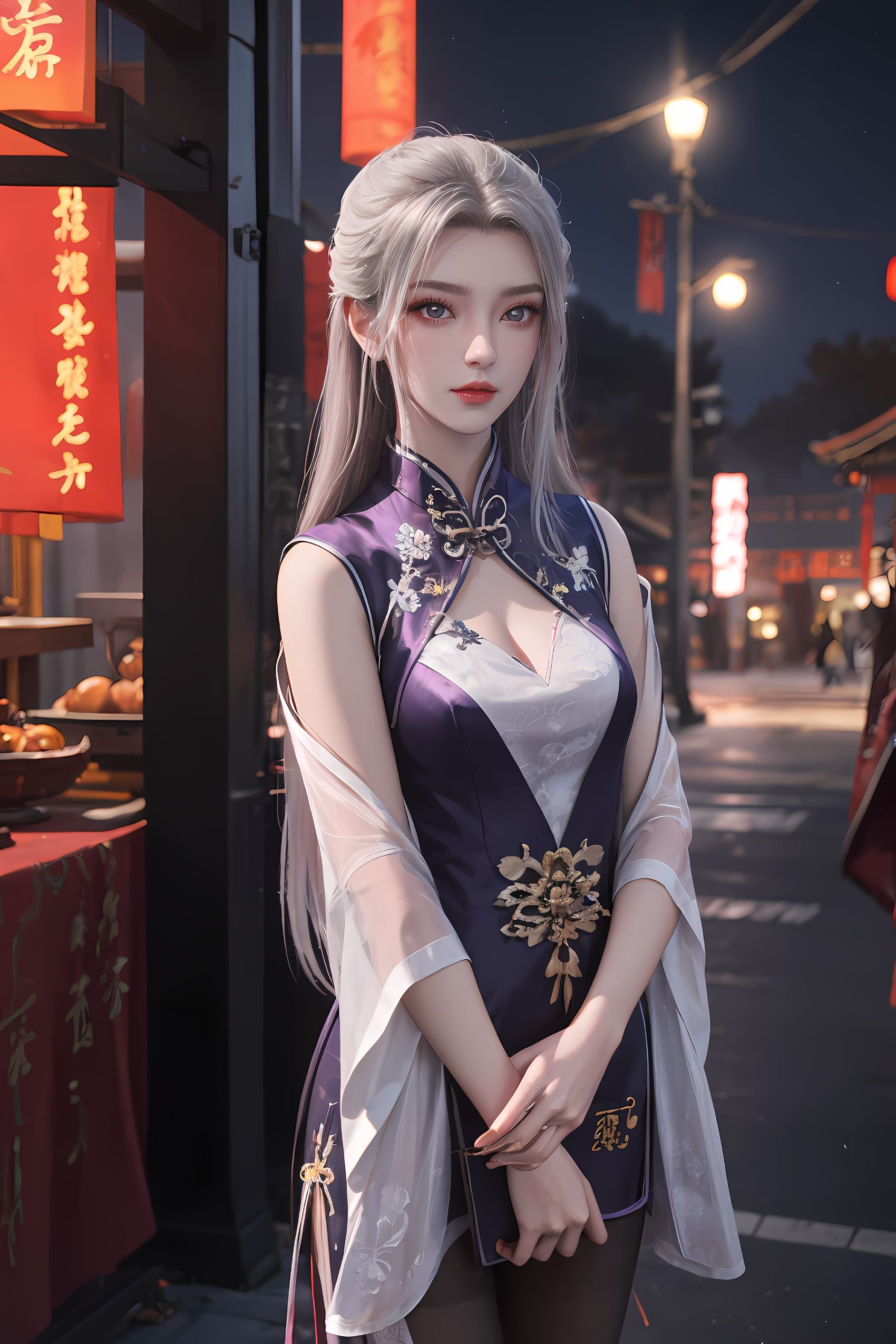 图片[37]-AI绘画 208 仙逆-柳眉旗袍[53P] – 速更版-美库