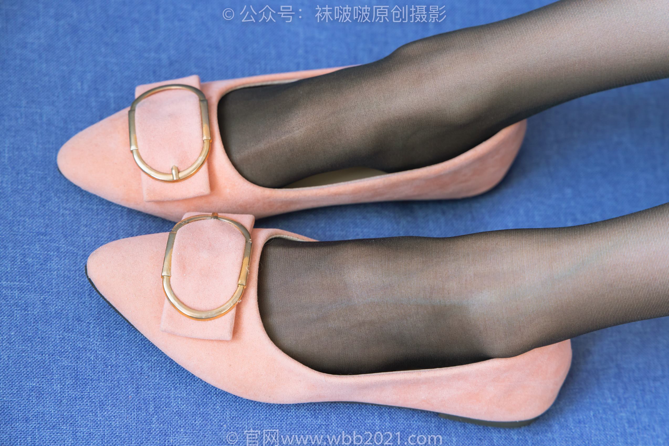 图片[25]-[BoBoSocks袜啵啵]NO.349 稚予-平底鞋、高跟凉鞋、肉丝、黑丝、黑色美甲[140P] – 速更版-美库