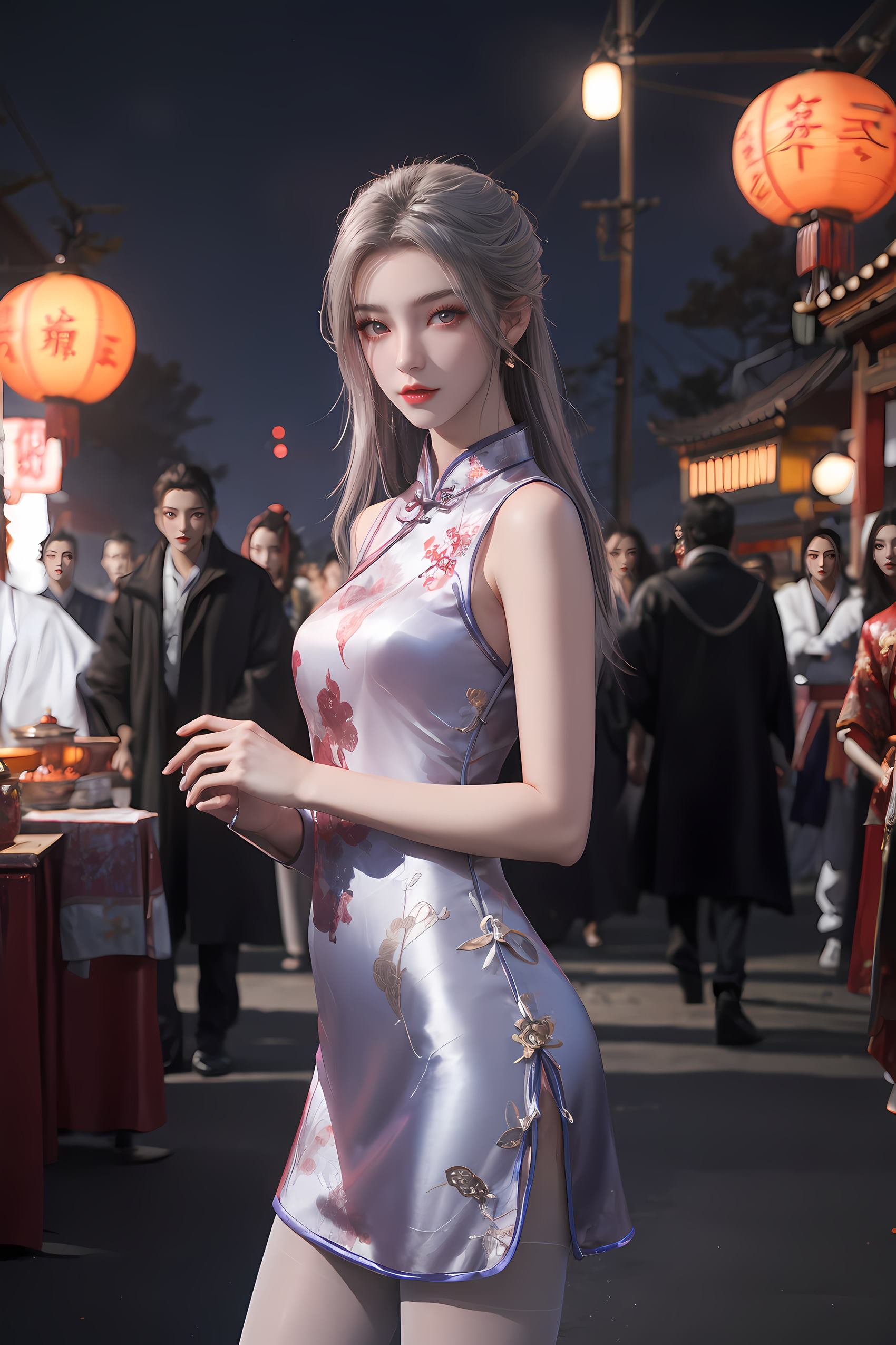 图片[38]-AI绘画 208 仙逆-柳眉旗袍[53P] – 速更版-美库