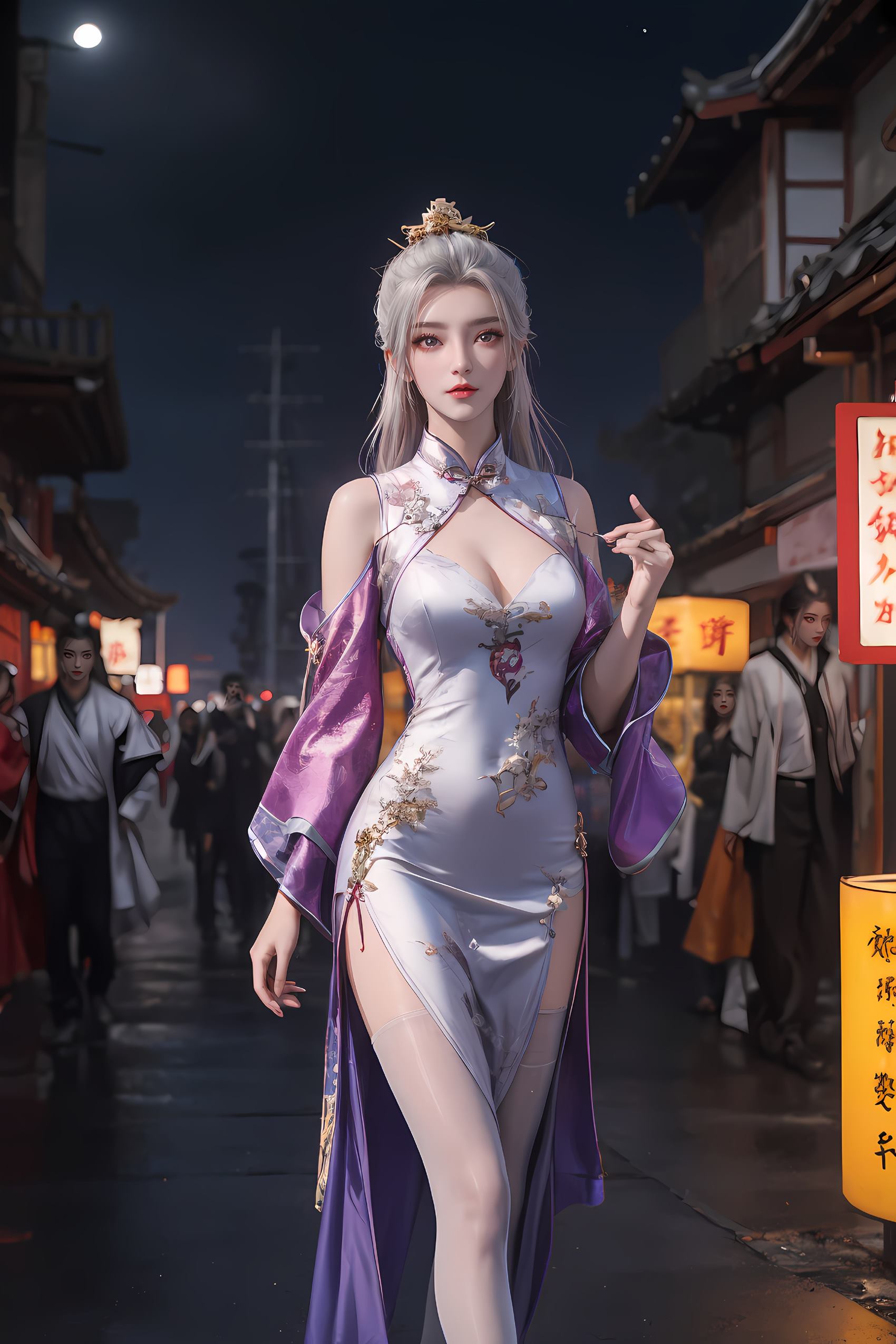 图片[39]-AI绘画 208 仙逆-柳眉旗袍[53P] – 速更版-美库