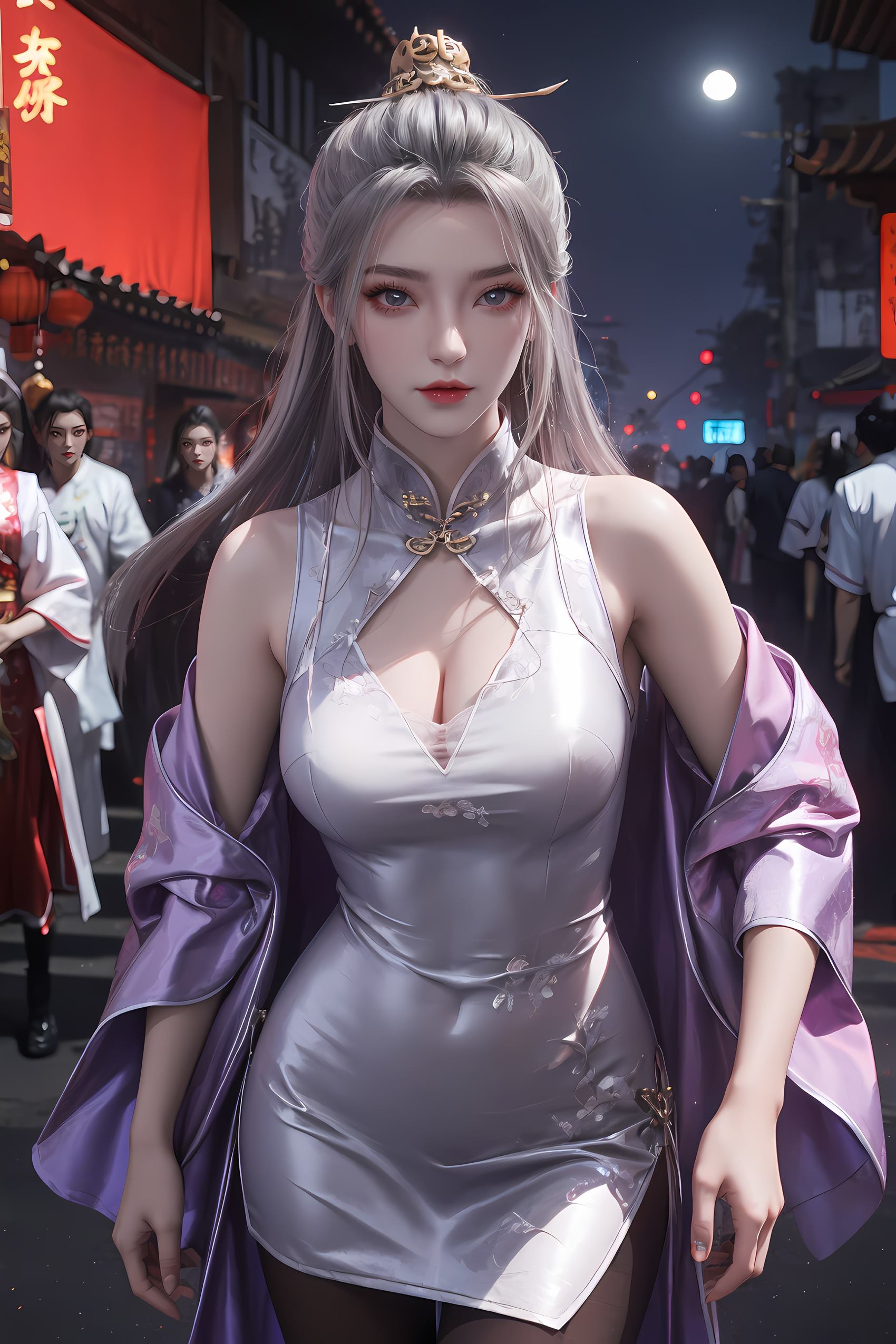 图片[40]-AI绘画 208 仙逆-柳眉旗袍[53P] – 速更版-美库