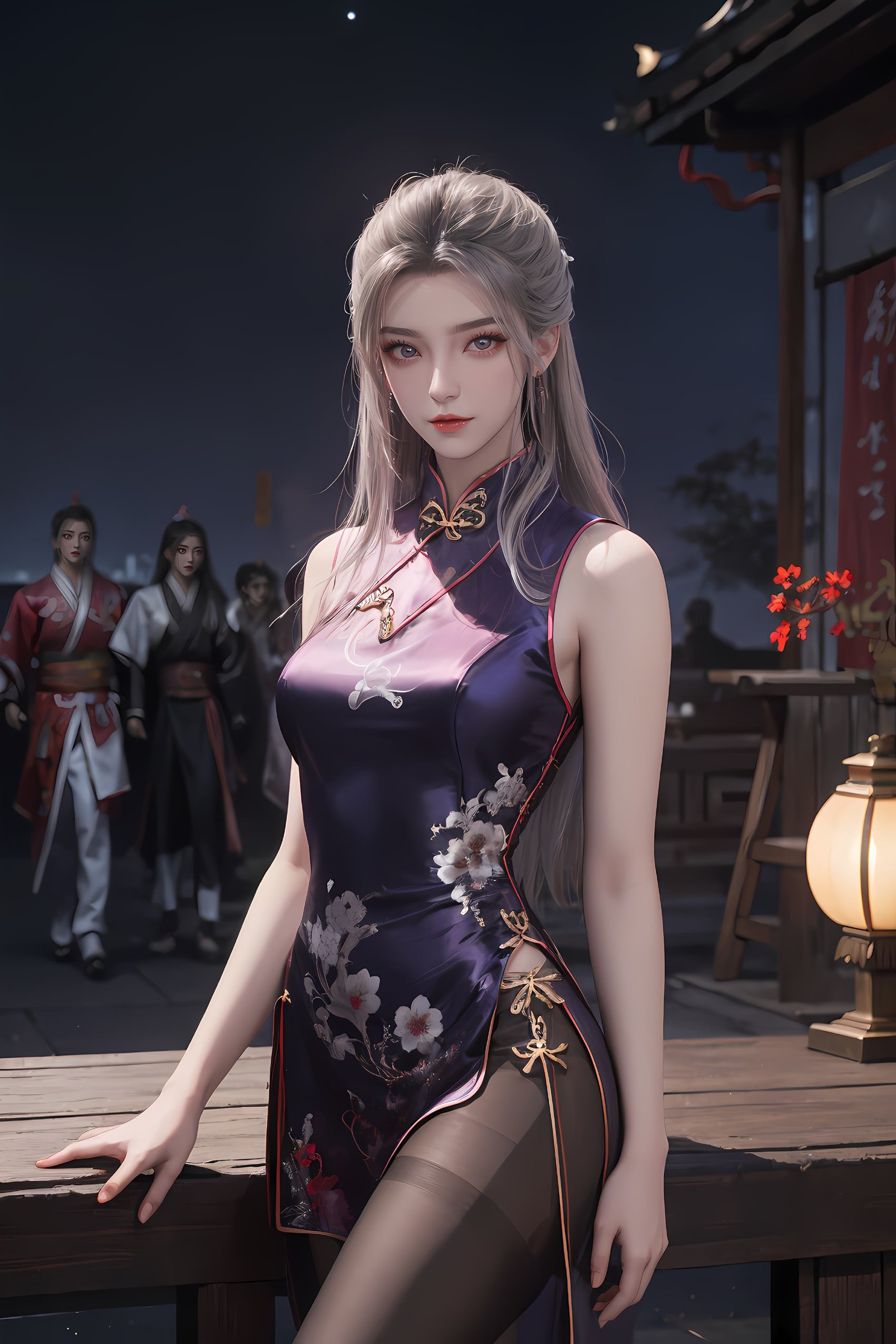 图片[43]-AI绘画 208 仙逆-柳眉旗袍[53P] – 速更版-美库