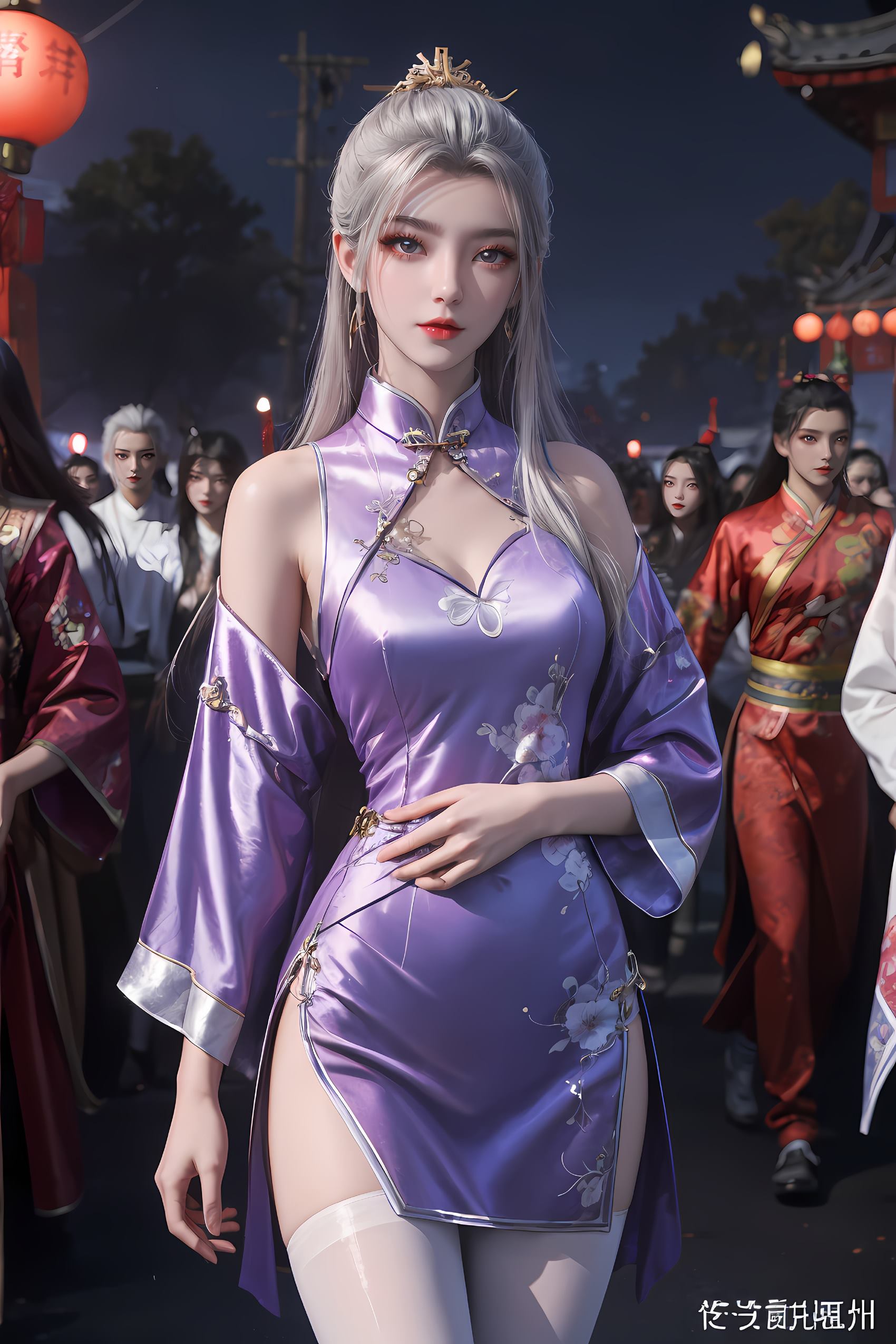 图片[45]-AI绘画 208 仙逆-柳眉旗袍[53P] – 速更版-美库