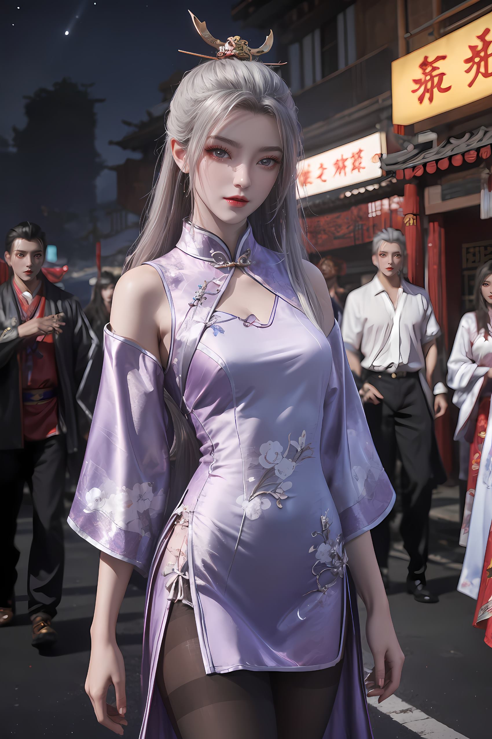 图片[47]-AI绘画 208 仙逆-柳眉旗袍[53P] – 速更版-美库