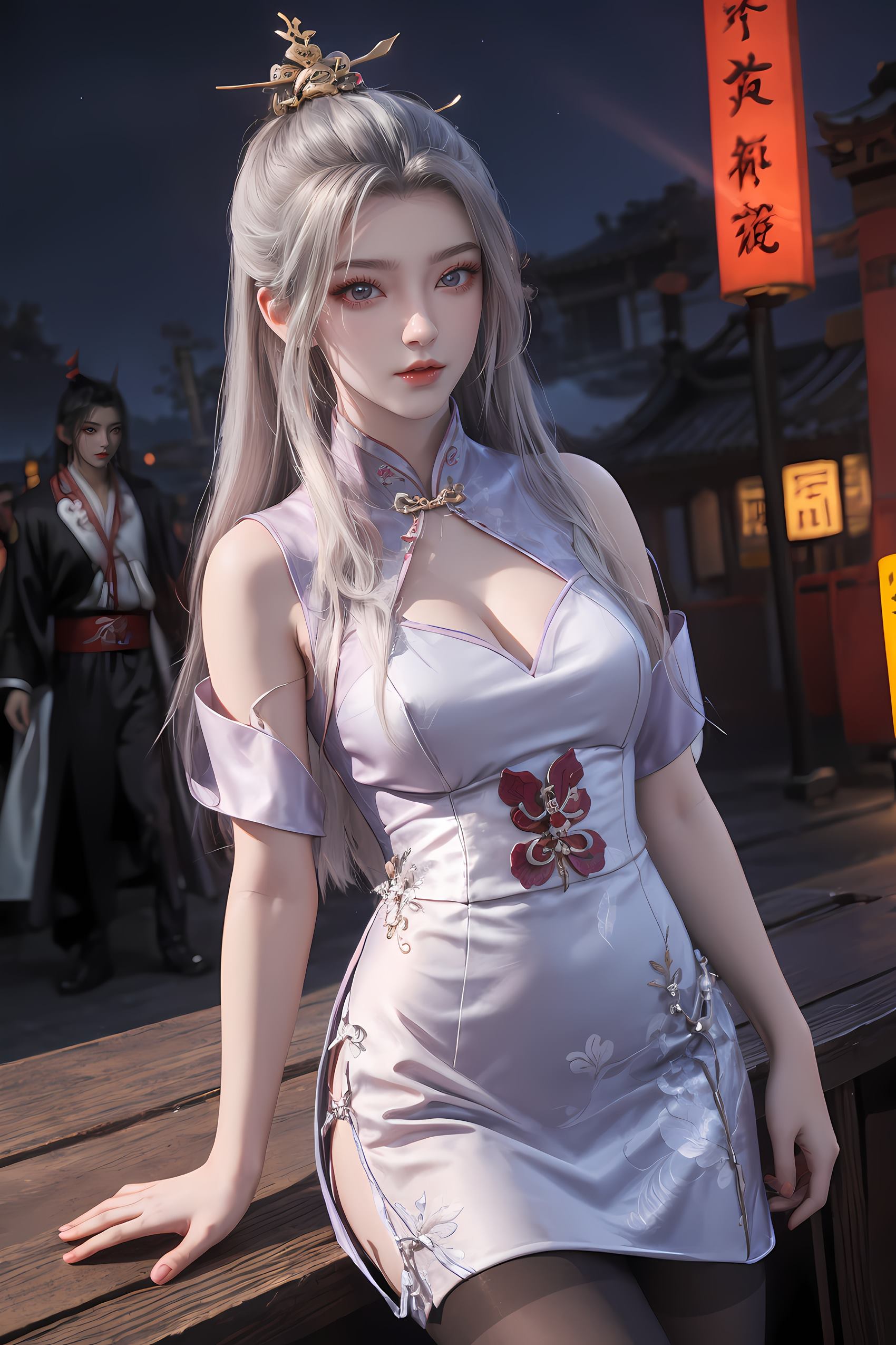 图片[48]-AI绘画 208 仙逆-柳眉旗袍[53P] – 速更版-美库